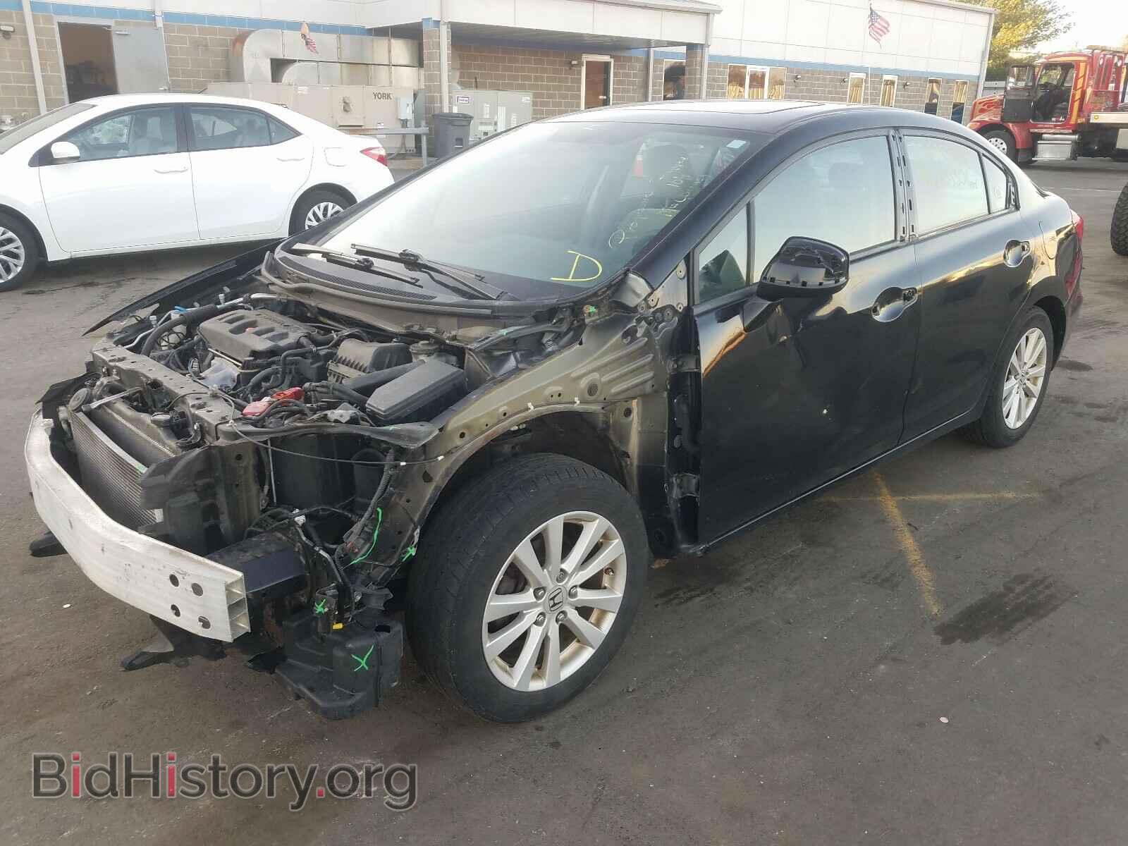 2012 HONDA CIVIC - VIN: 2HGFB2F86CH335875 - Photo 2