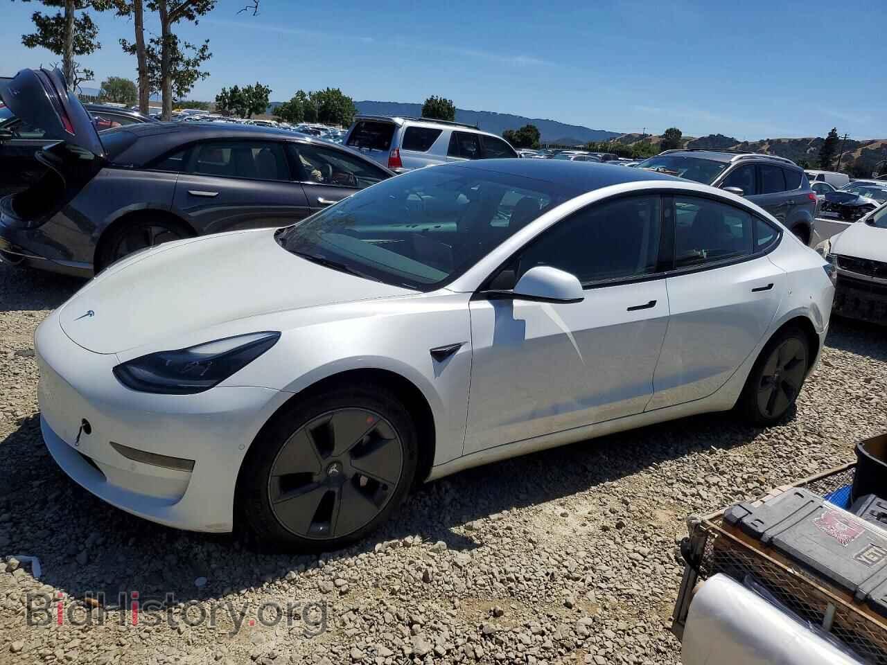 Photo 5YJ3E1EA3MF095733 - TESLA MODEL 3 2021