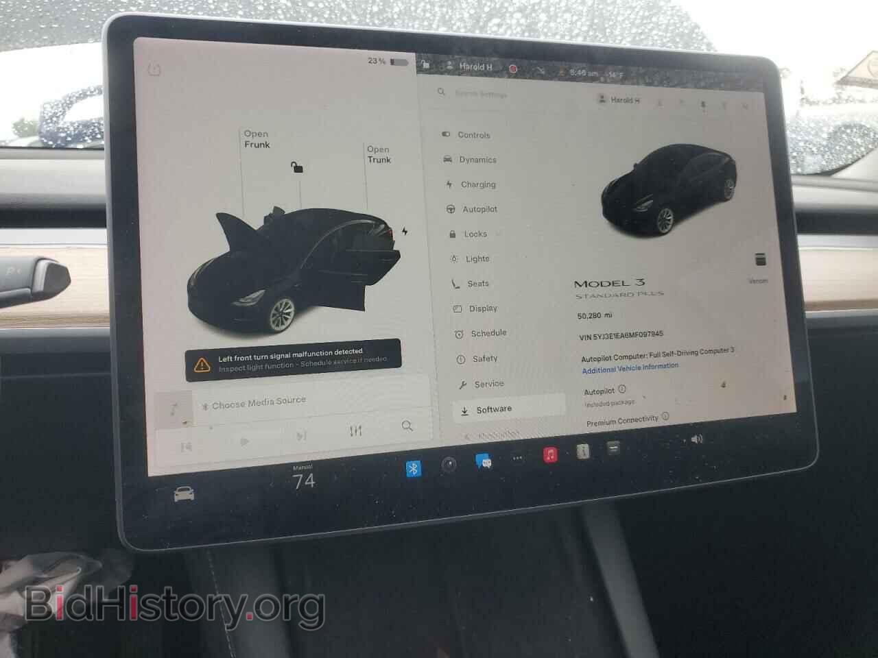 2021 TESLA MODEL 3 - VIN: 5YJ3E1EA6MF097945 - Фото 9