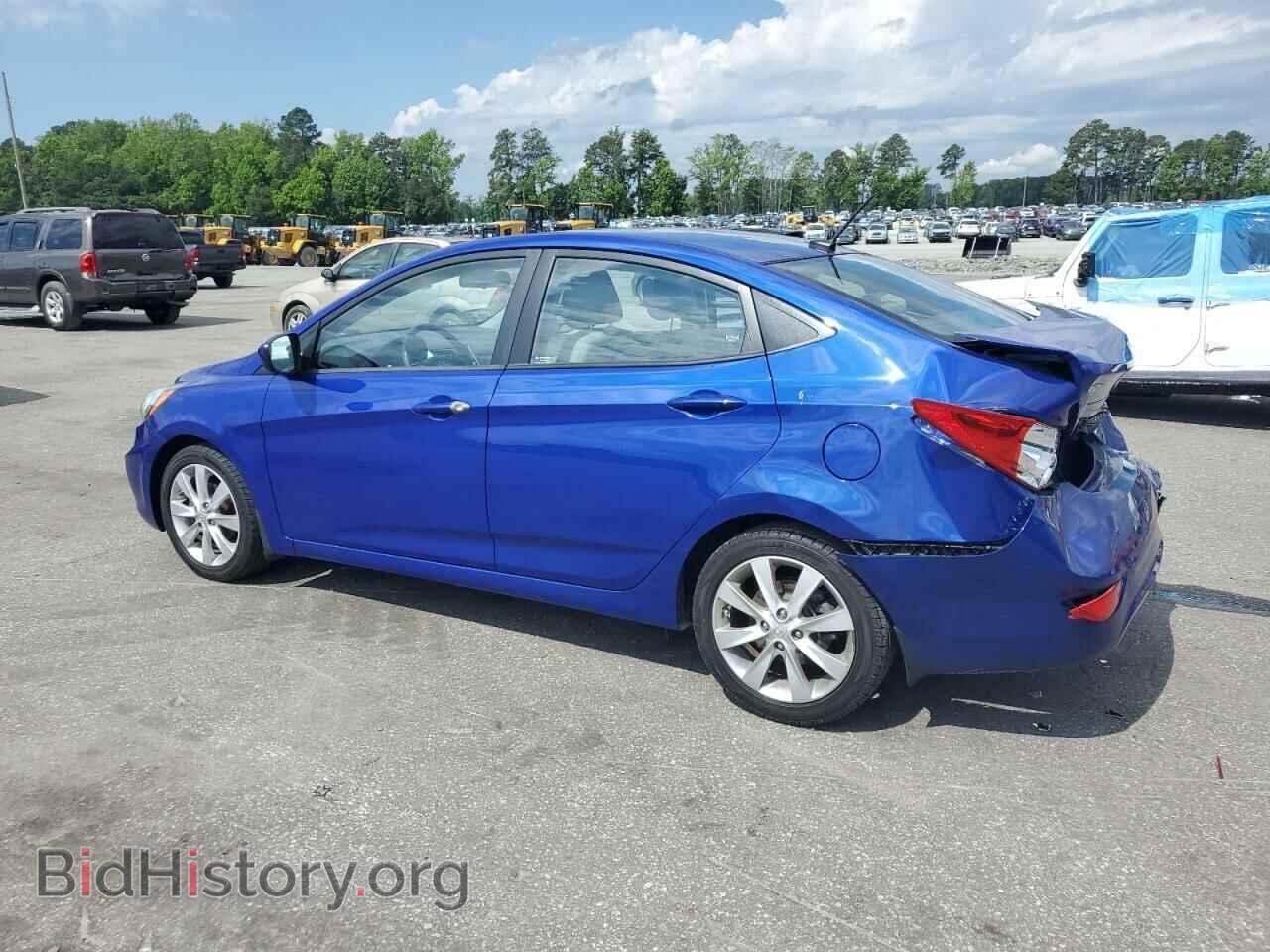 2013 HYUNDAI ACCENT - VIN: KMHCU4AE3DU340160 - Фото 2