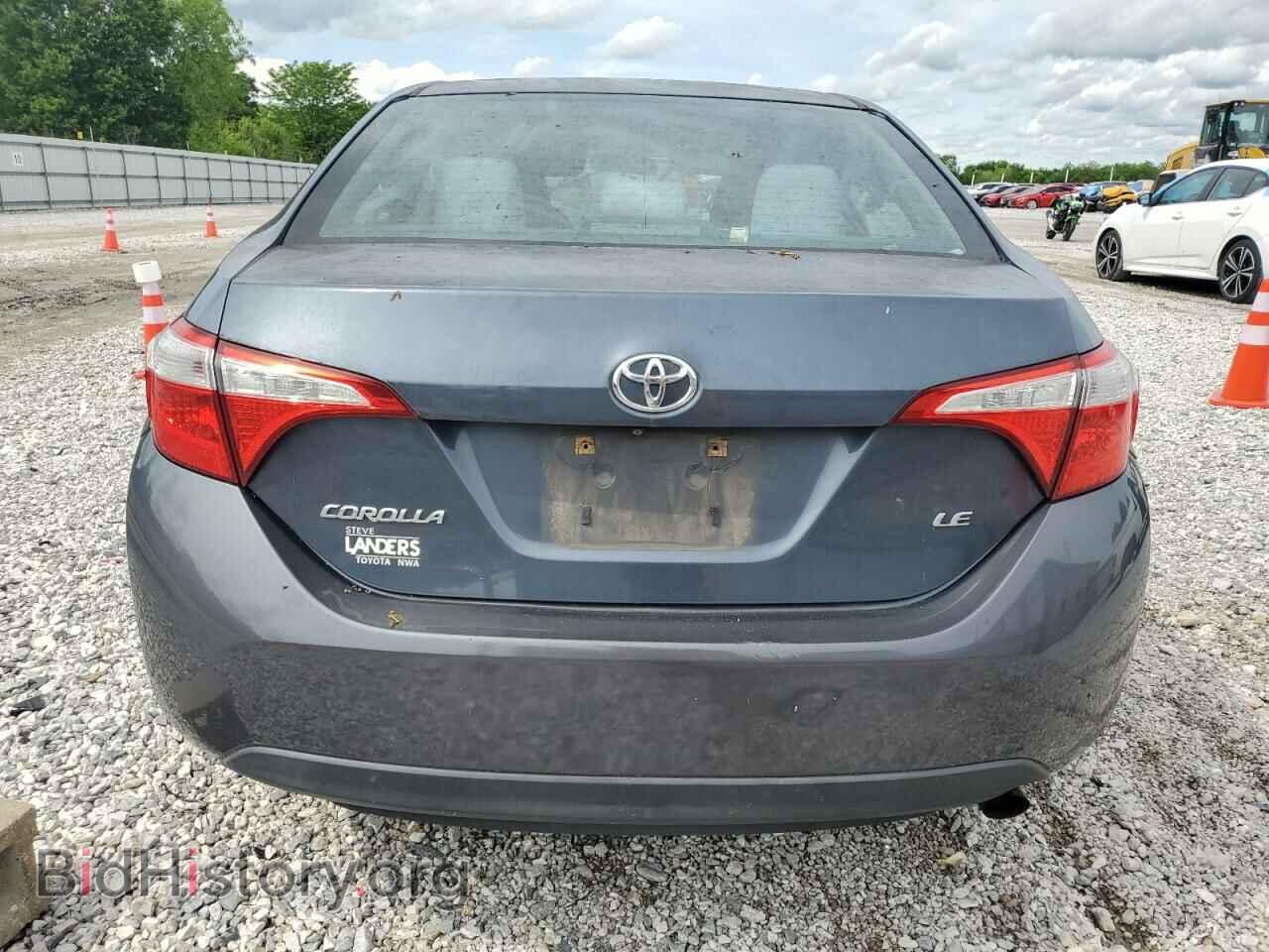 2014 TOYOTA COROLLA - VIN: 2T1BURHEXEC091650 - Фото 6