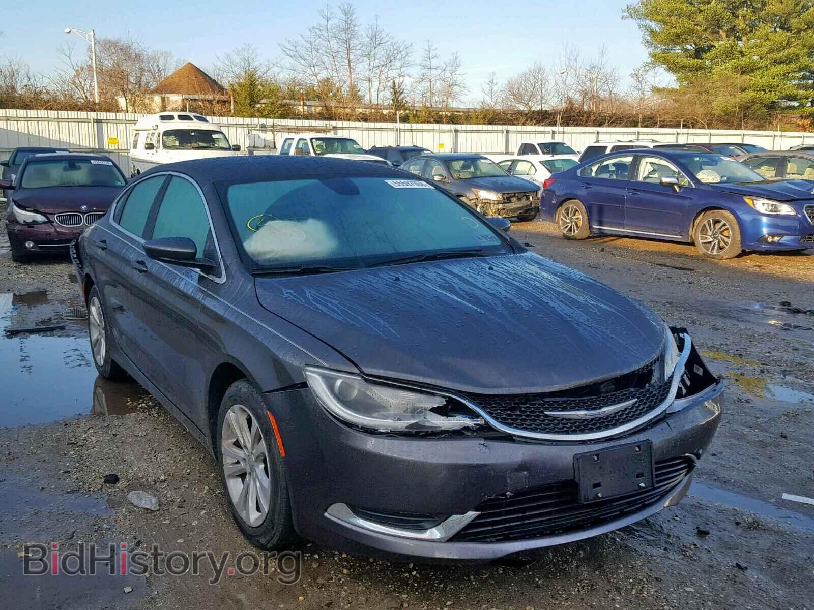 Фотография 1C3CCCAB9GN111136 - CHRYSLER 200 2016
