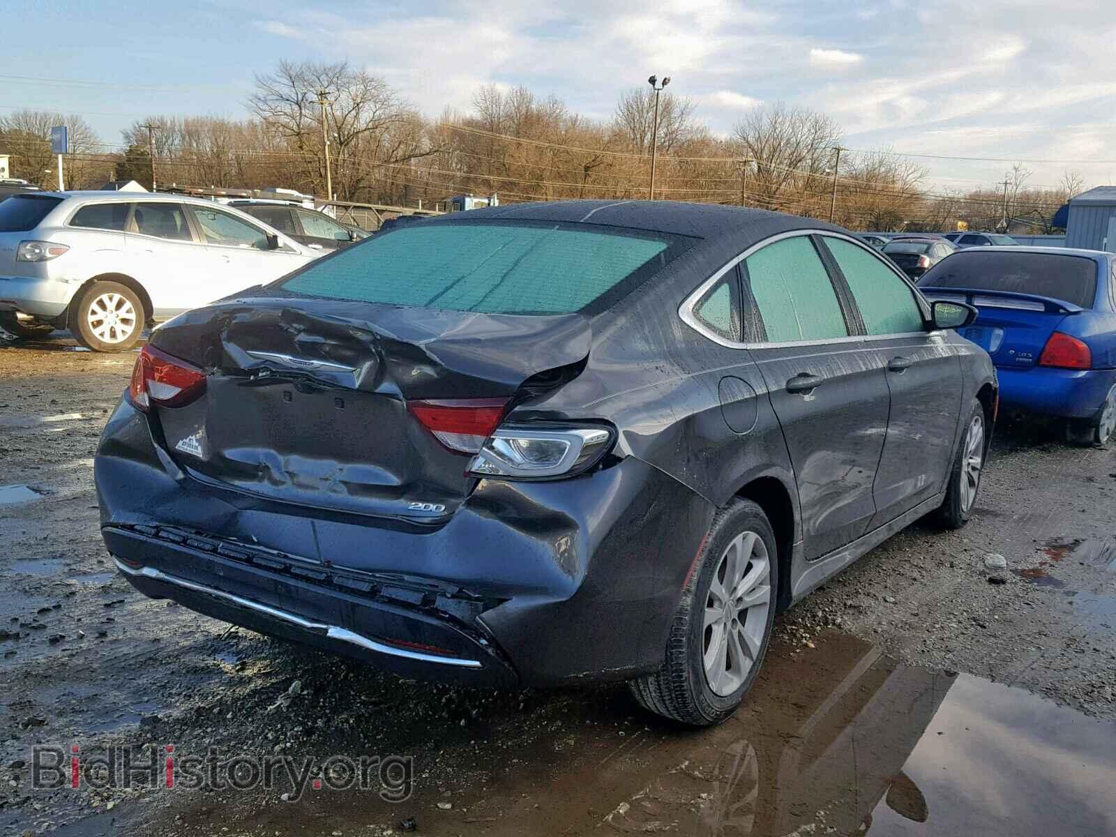 2016 CHRYSLER 200 - VIN: 1C3CCCAB9GN111136 - Фото 4
