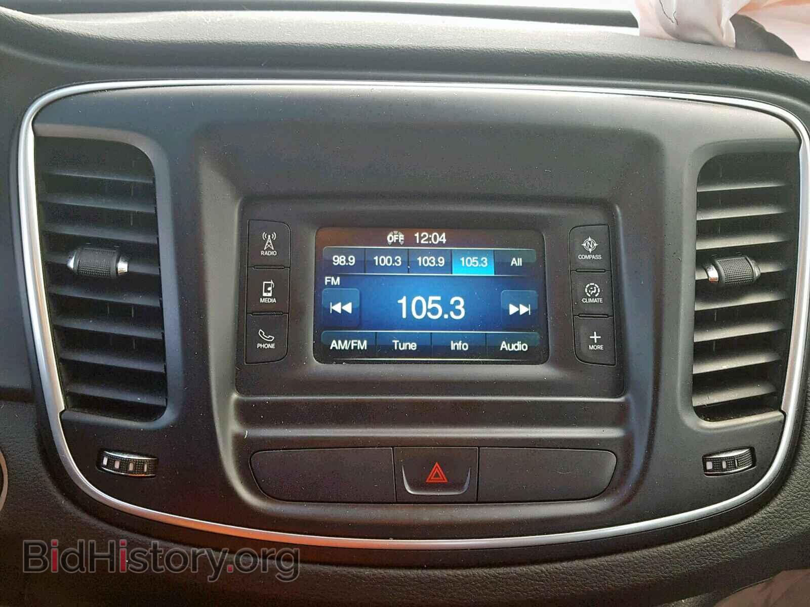 2016 CHRYSLER 200 - VIN: 1C3CCCAB9GN111136 - Фото 9