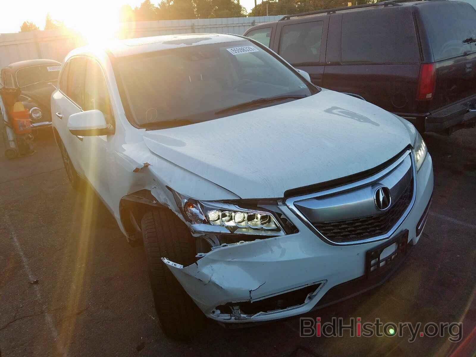 Фотография 5FRYD3H41FB009377 - ACURA MDX 2015