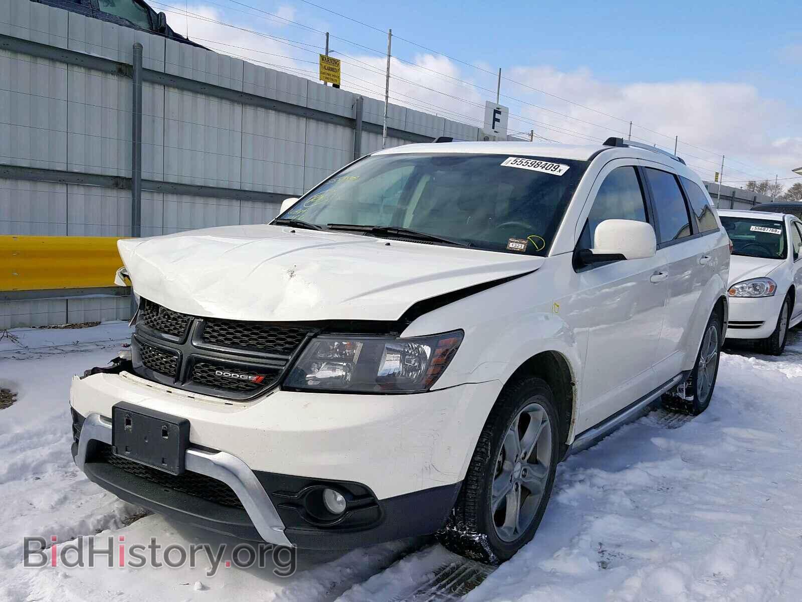 2017 DODGE JOURNEY - VIN: 3C4PDDGG3HT704415 - Фото 2