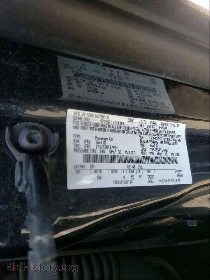 2014 FORD FOCUS - VIN: 1FADP3F27EL213918 - Photo 10