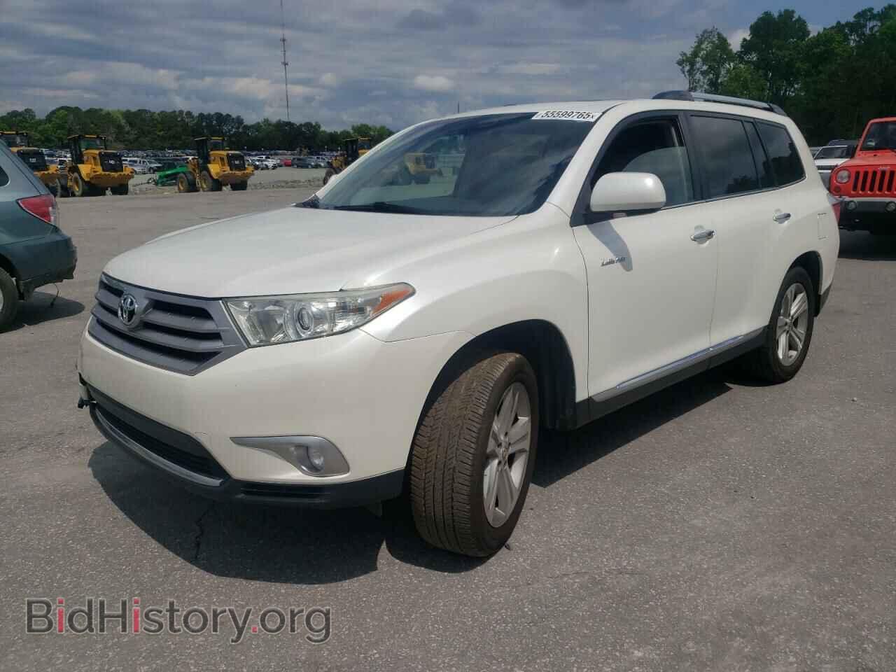 Фотография 5TDYK3EH7DS109877 - TOYOTA HIGHLANDER 2013