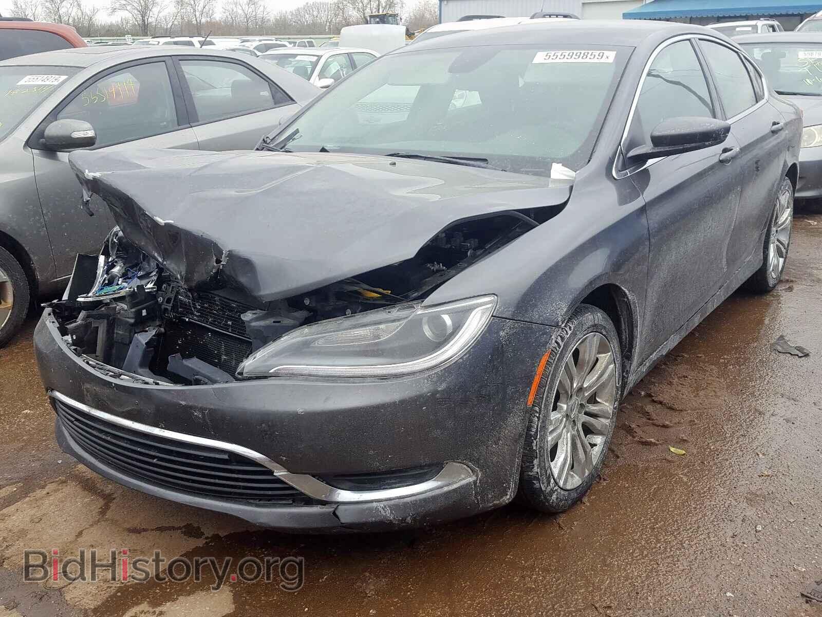 2015 CHRYSLER 200 - VIN: 1C3CCCAB4FN557676 - Фото 2
