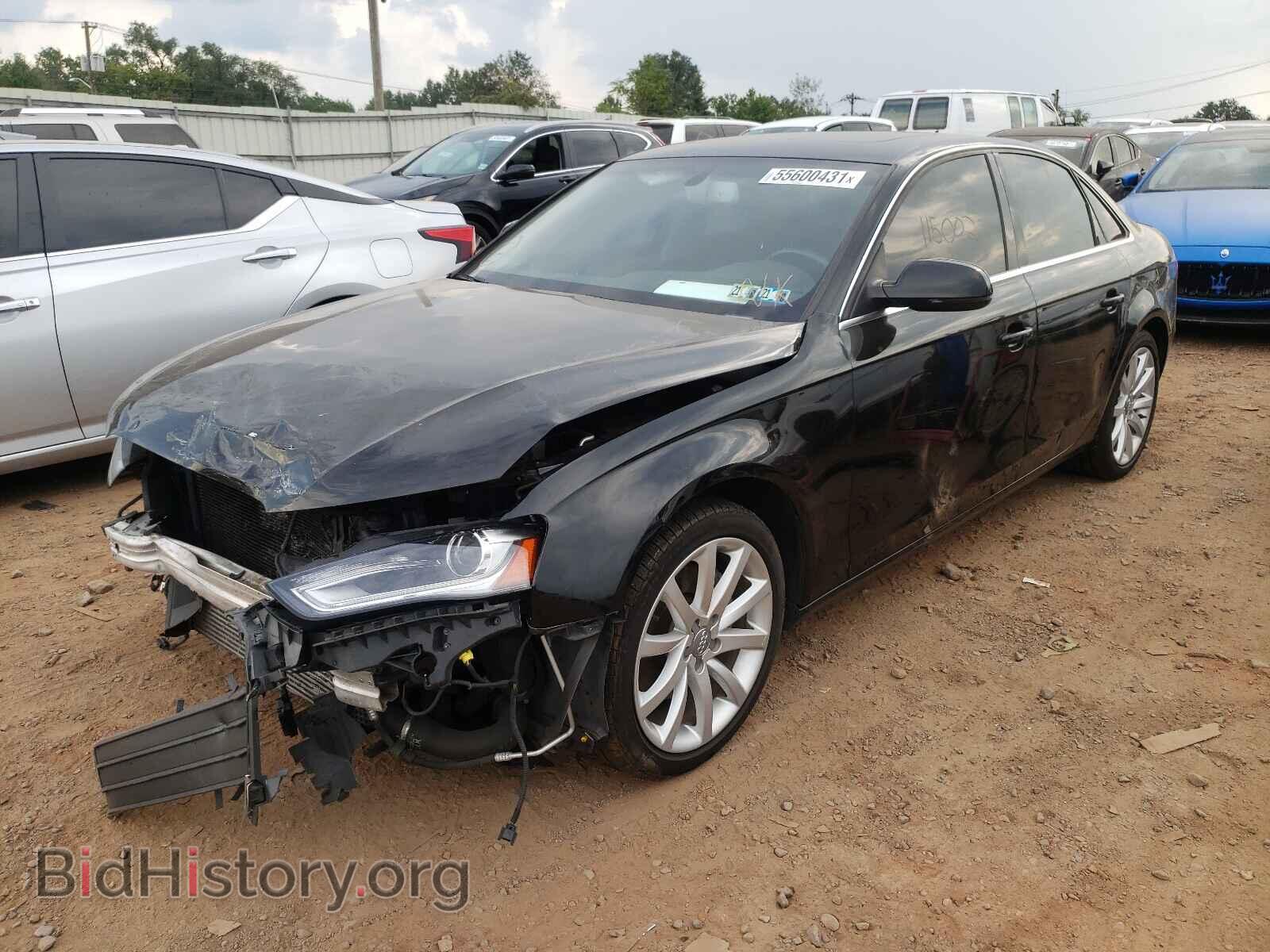 2013 AUDI A4 - VIN: WAUFFAFL7DN007128 - Фото 2