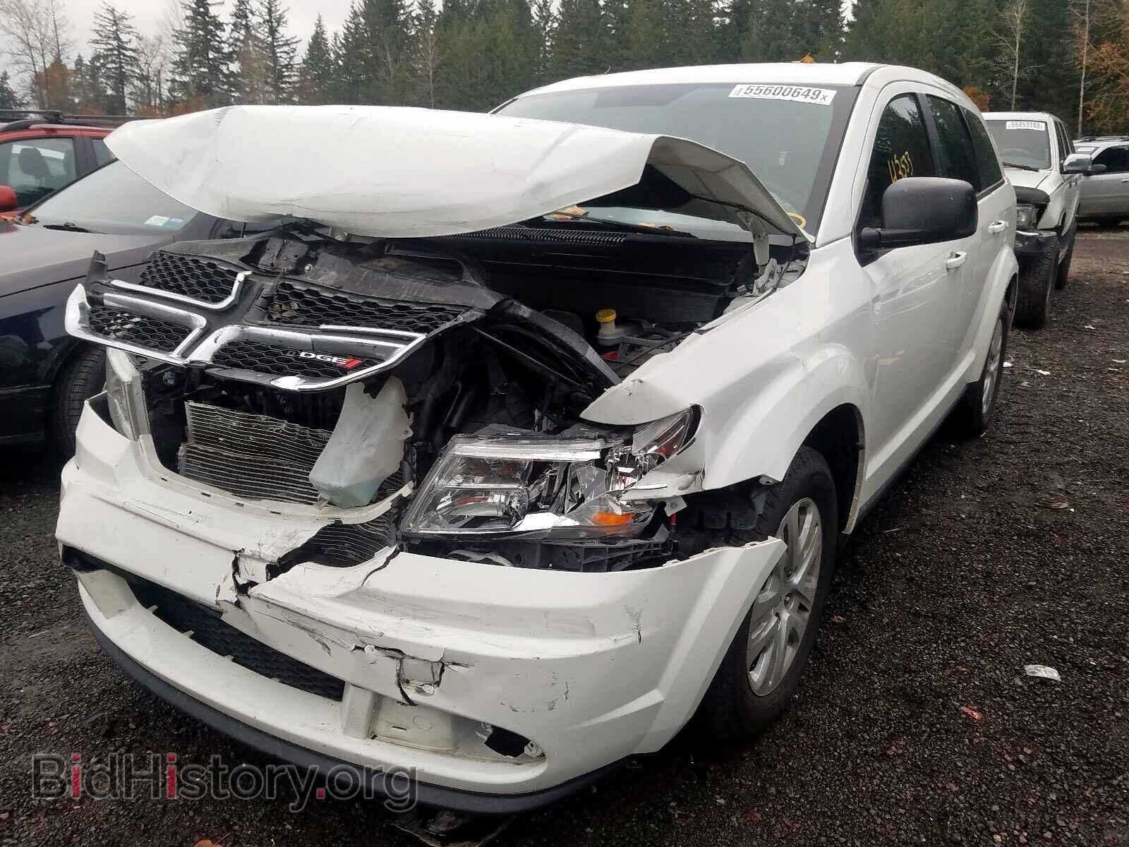 2015 DODGE JOURNEY SE - VIN: 3C4PDCAB6FT737140 - Фото 2