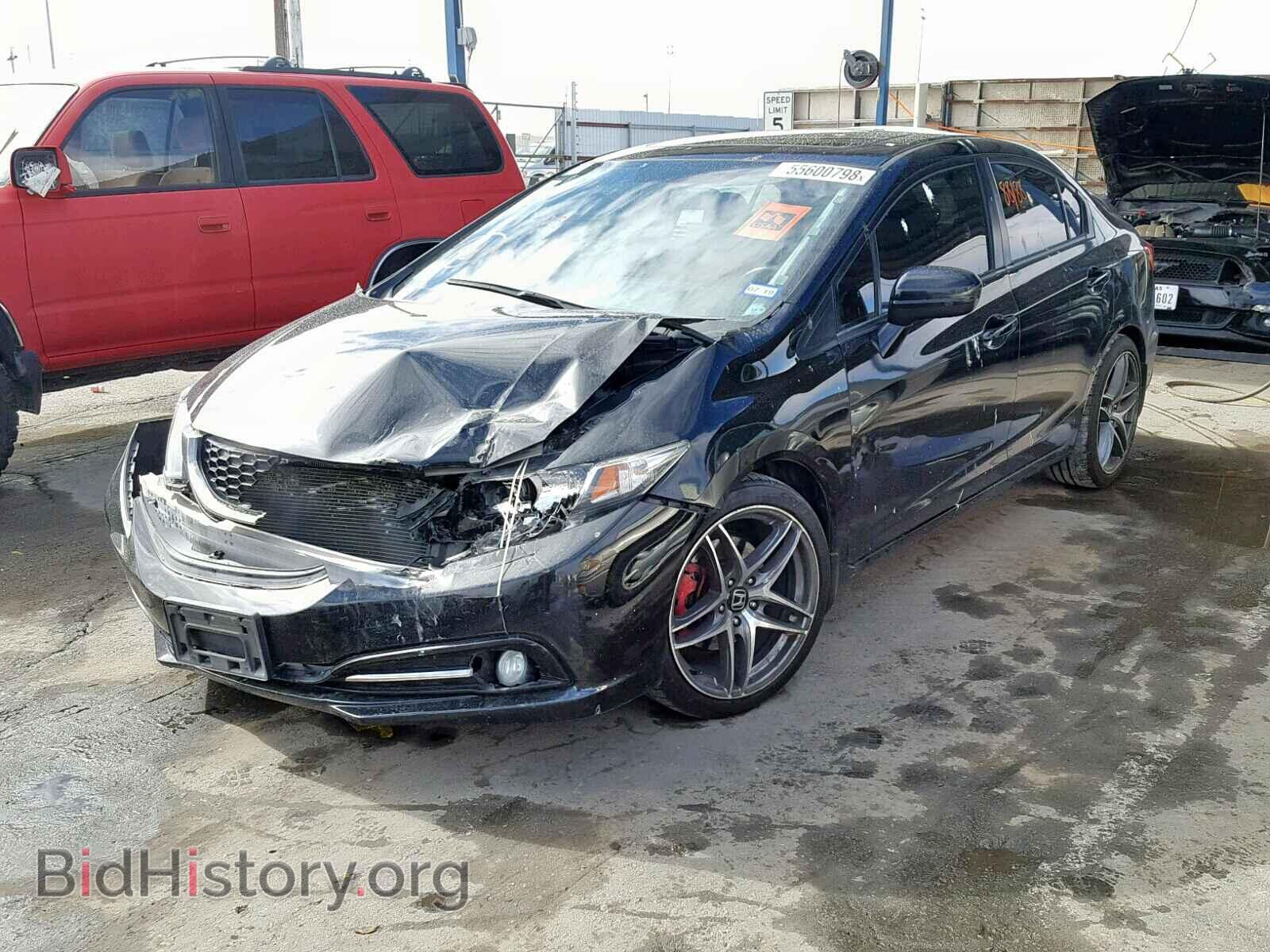 2014 HONDA CIVIC - VIN: 2HGFB6E53EH700997 - Фото 2