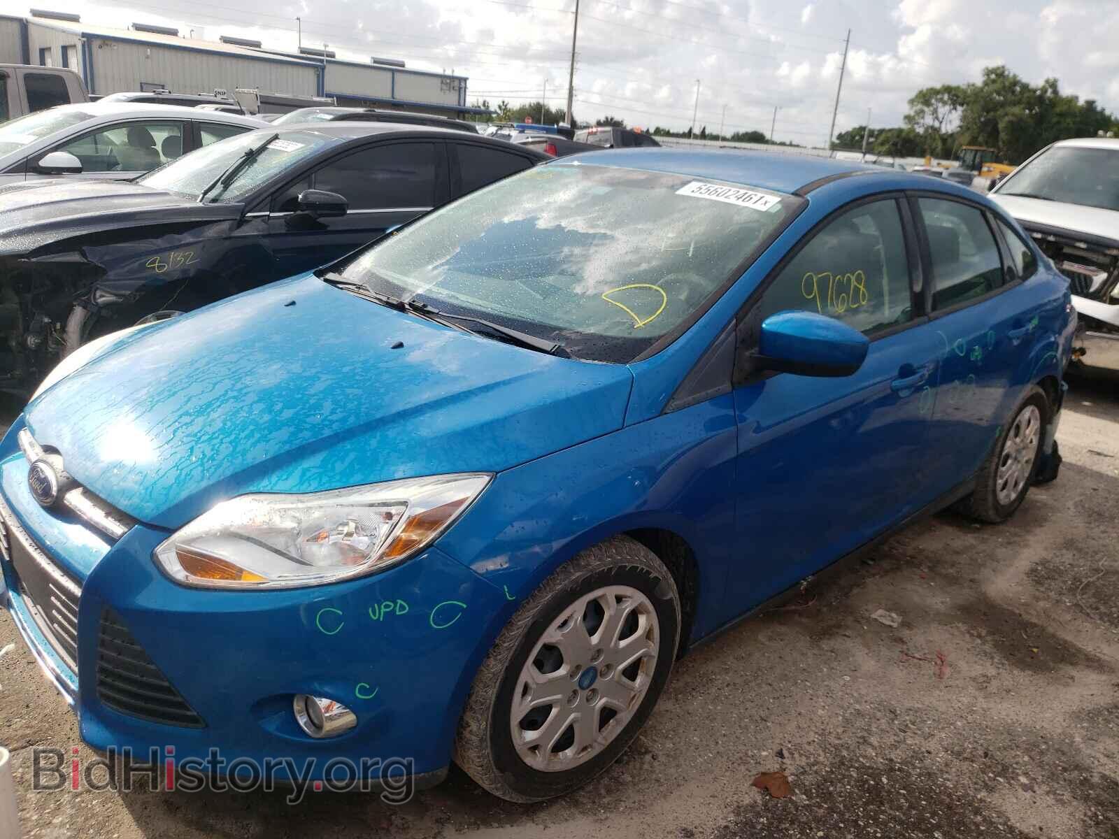 2012 FORD FOCUS - VIN: 1FAHP3F27CL138412 - Фото 2