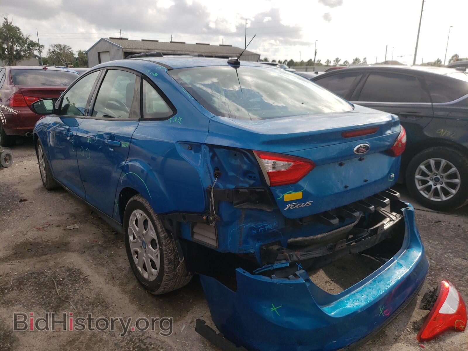 2012 FORD FOCUS - VIN: 1FAHP3F27CL138412 - Фото 3