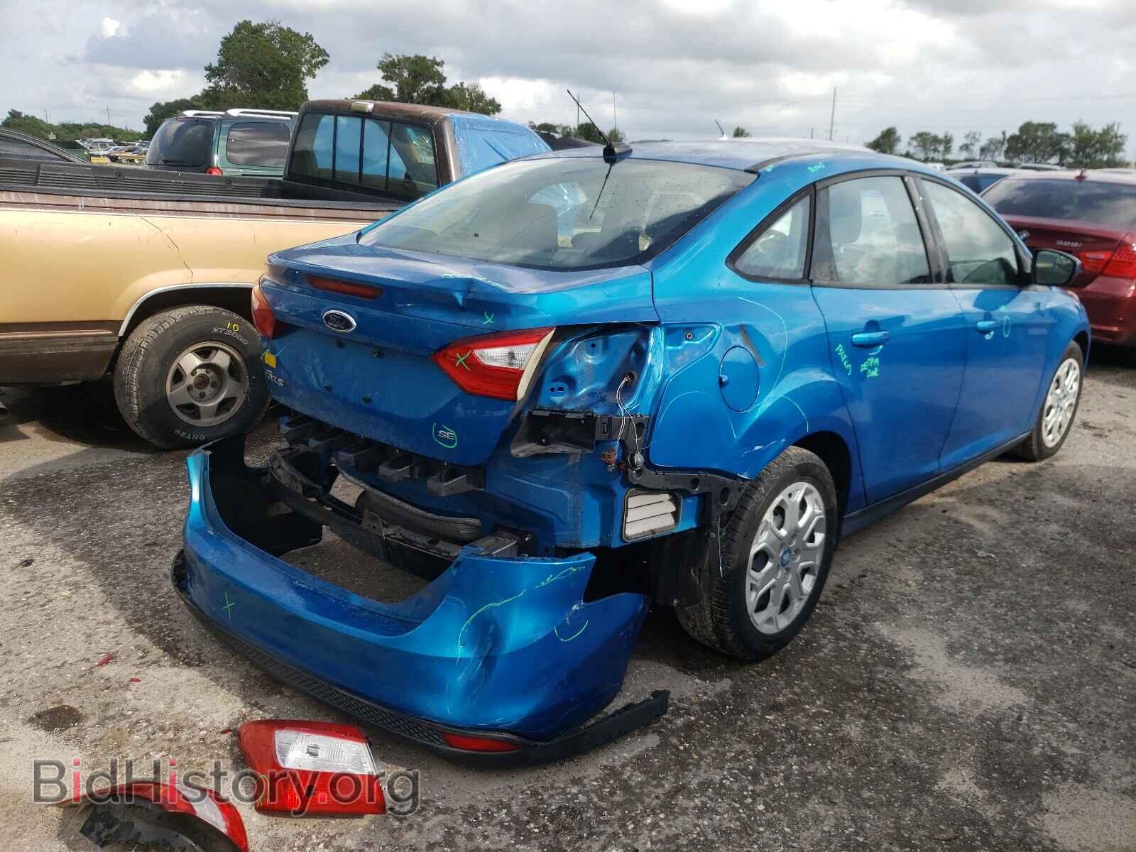 2012 FORD FOCUS - VIN: 1FAHP3F27CL138412 - Фото 4
