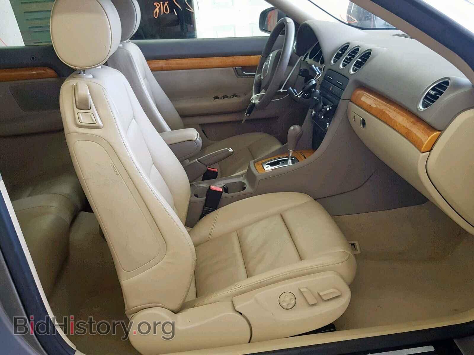 2008 AUDI A4 - VIN: WAUAF48H48K015943 - Фото 5