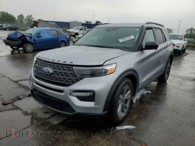 2023 Ford EXPLORER Explorer X, серебристый — VIN 1FMSK8DH2PGB01863, Copart
