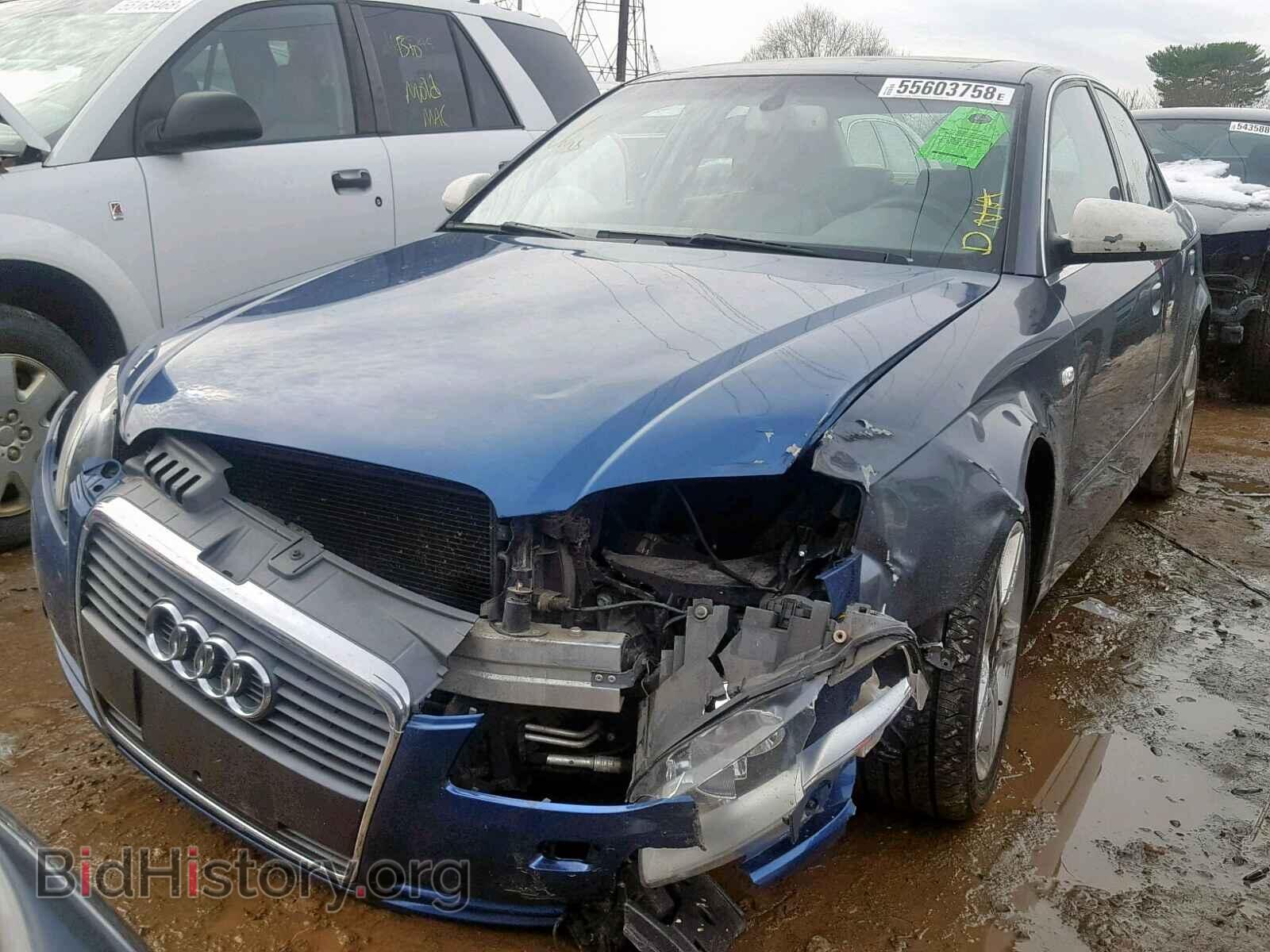 2006 AUDI A4 - VIN: WAUDF78EX6A252573 - Фото 2
