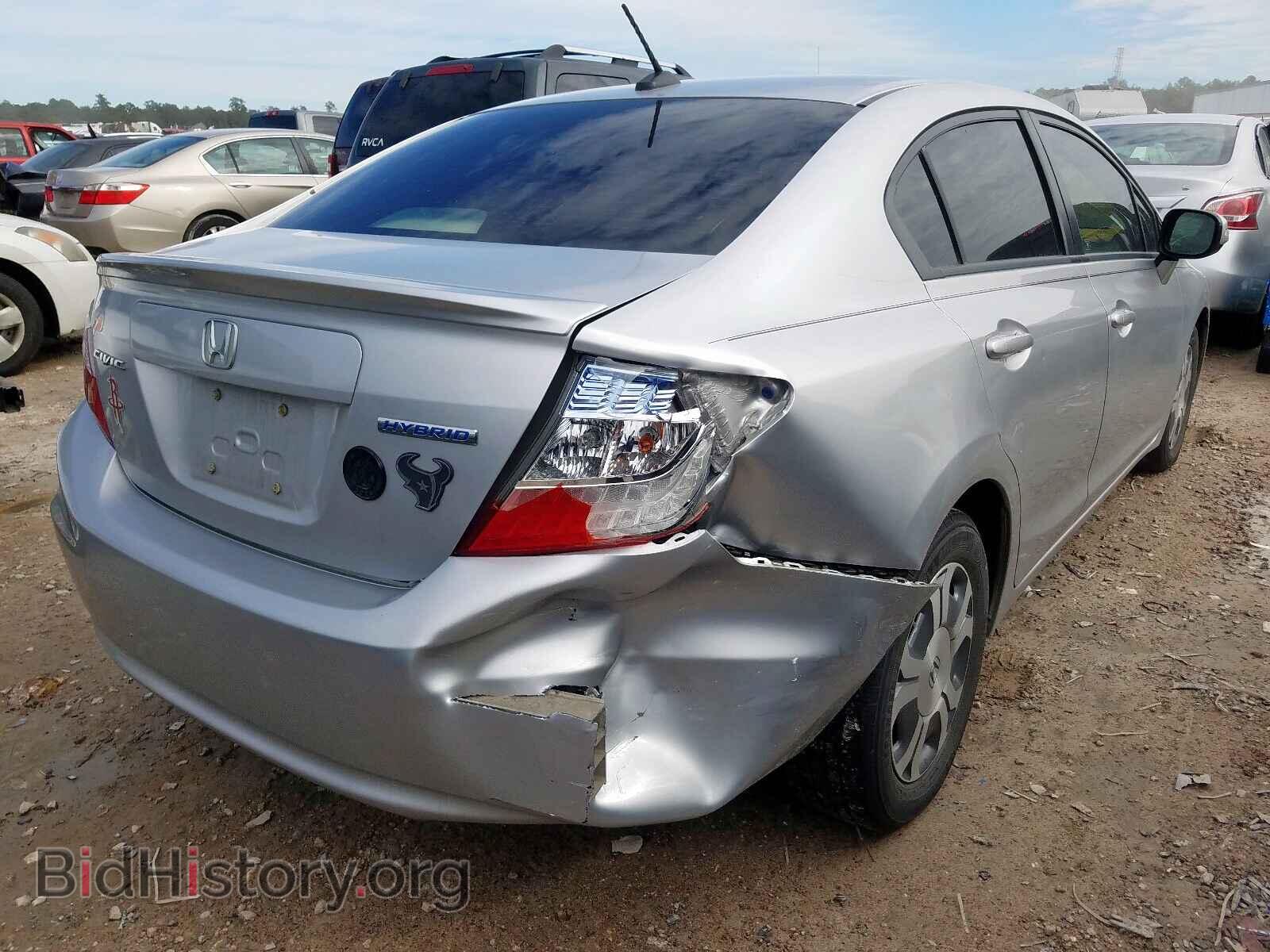 2012 HONDA CIVIC - VIN: JHMFB4F39CS009963 - Фото 4
