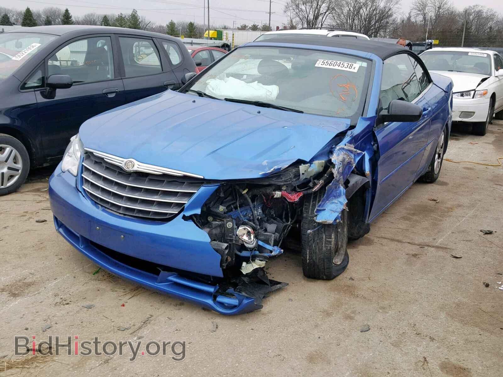 2008 CHRYSLER SEBRING - VIN: 1C3LC45K78N608476 - Фото 2