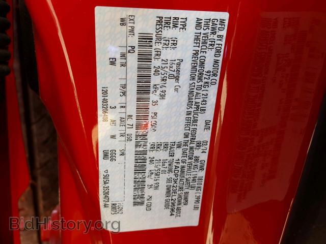 2014 FORD FOCUS - VIN: 1FADP3K23EL296964 - Photo 10