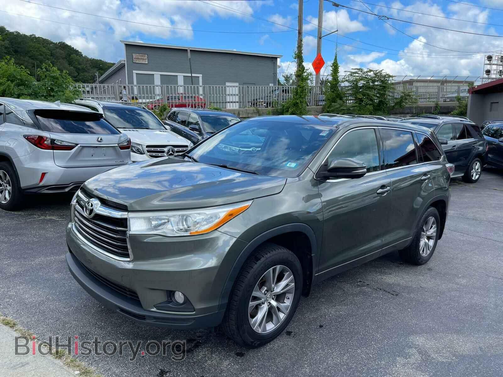 2014 TOYOTA HIGHLANDER - VIN: 5TDBKRFH3ES030408 - Фото 2