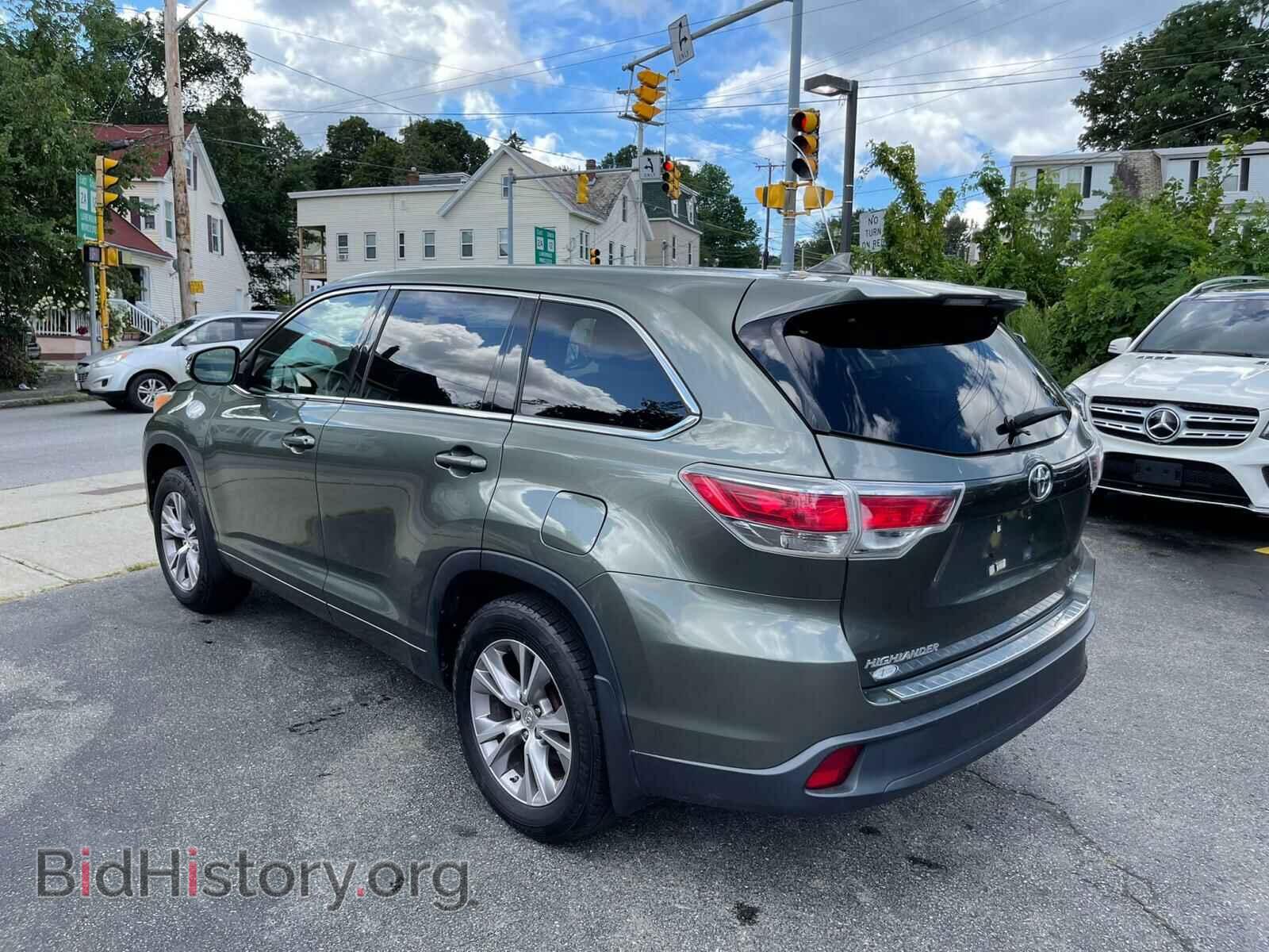 2014 TOYOTA HIGHLANDER - VIN: 5TDBKRFH3ES030408 - Фото 3