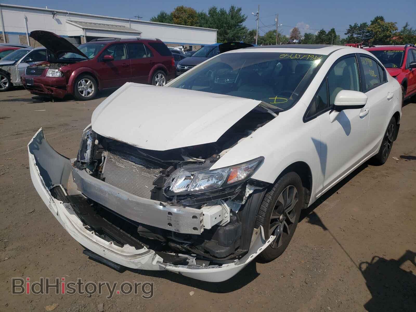 2015 HONDA CIVIC - VIN: 2HGFB2F84FH504618 - Фото 2