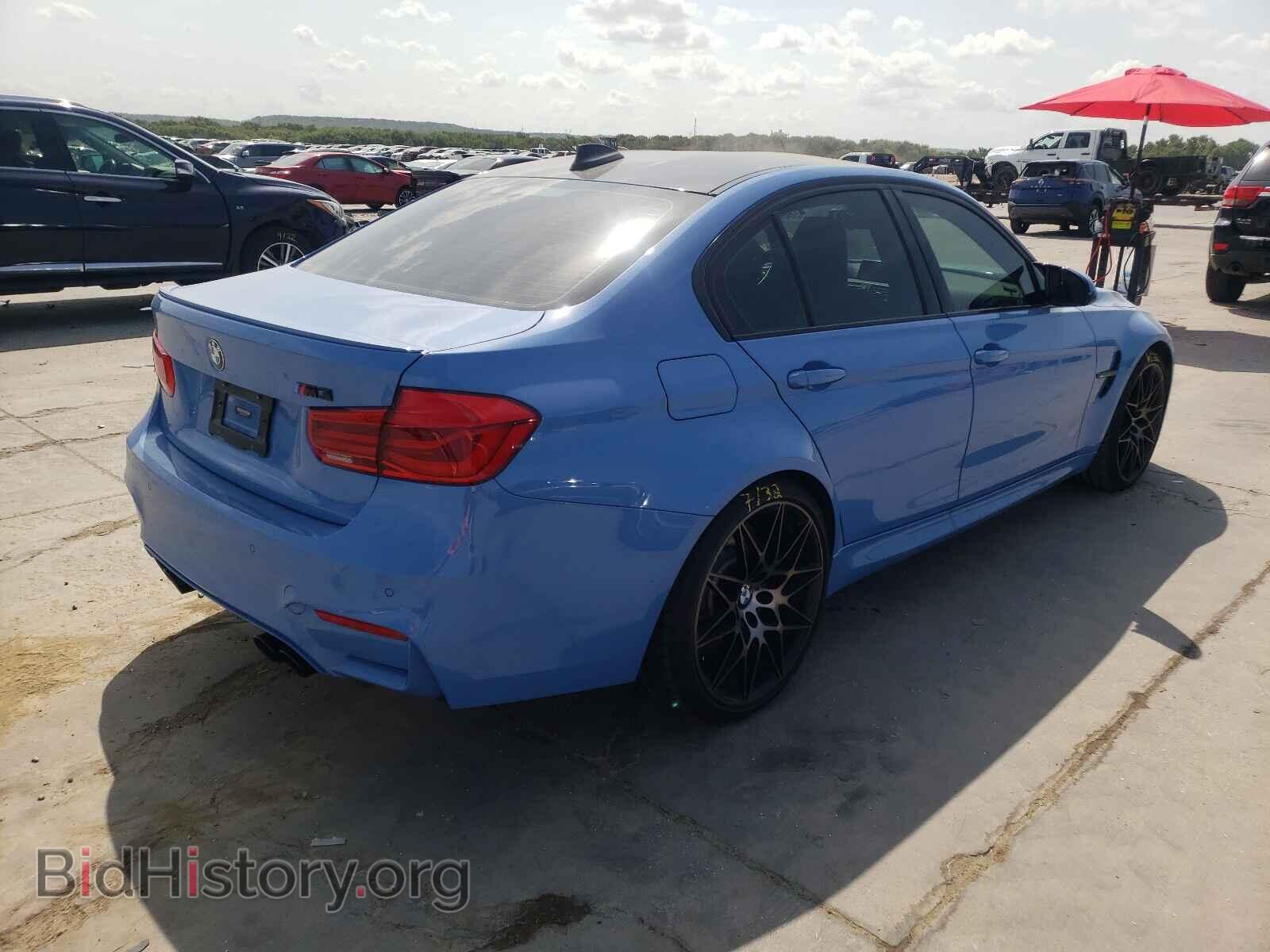 2018 BMW M3 - VIN: WBS8M9C55J5L01170 - Photo 4