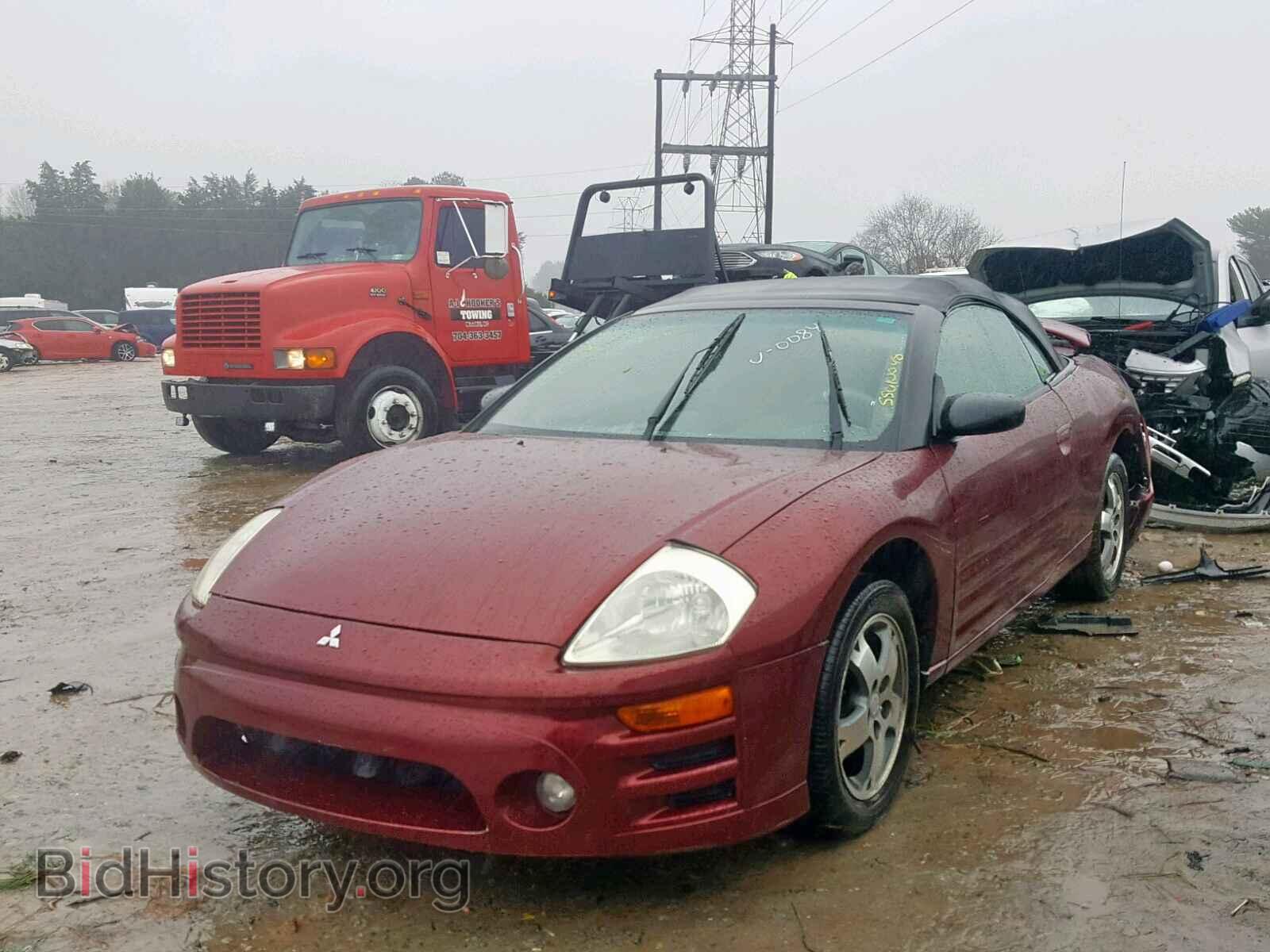 2003 MITSUBISHI ECLIPSE - VIN: 4A3AE45G13E200084 - Фото 2