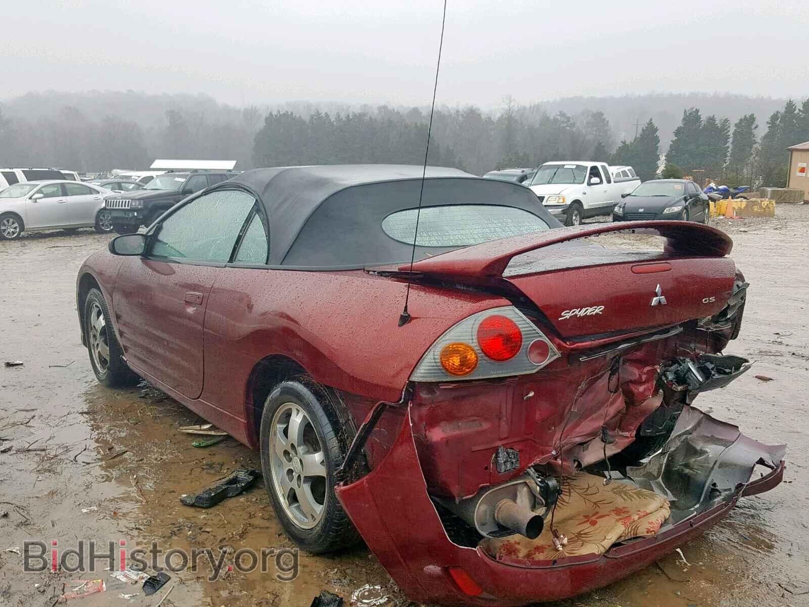 2003 MITSUBISHI ECLIPSE - VIN: 4A3AE45G13E200084 - Фото 3