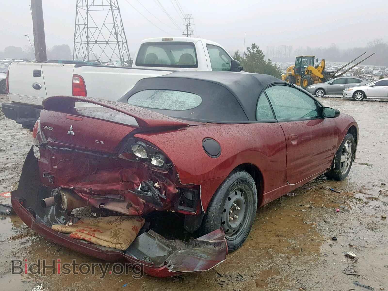 2003 MITSUBISHI ECLIPSE - VIN: 4A3AE45G13E200084 - Фото 4