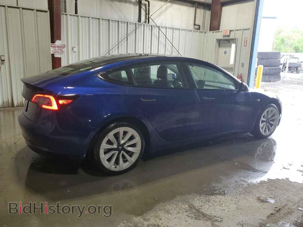 2022 TESLA MODEL 3 - VIN: 5YJ3E1EA7NF369551 - Фото 3