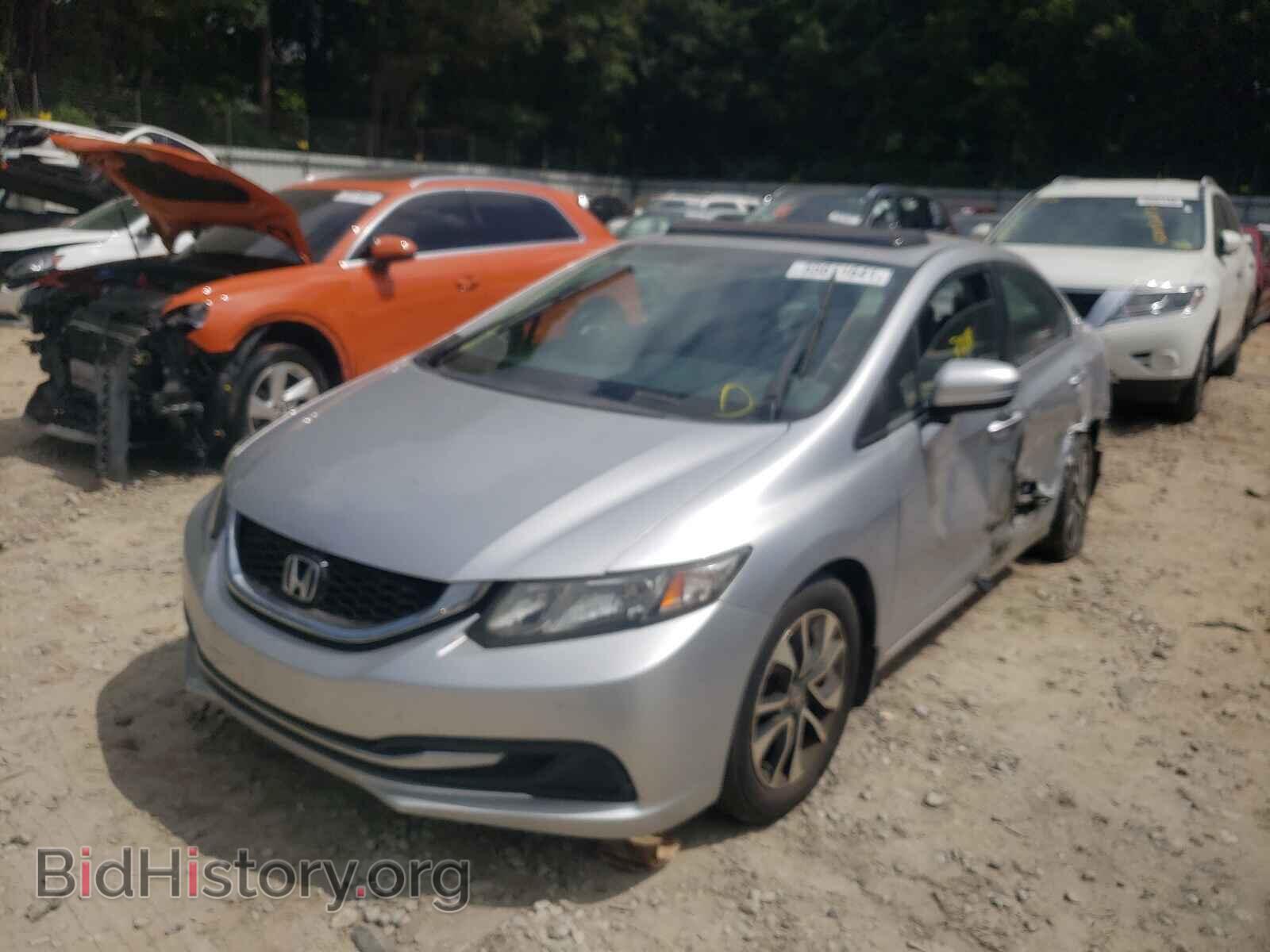 2014 HONDA CIVIC - VIN: 19XFB2F8XEE005881 - Фото 2