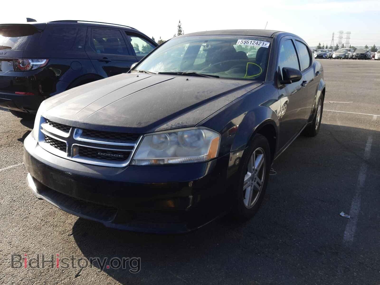 2011 DODGE AVENGER - VIN: 1B3BD1FB6BN531660 - Фото 2