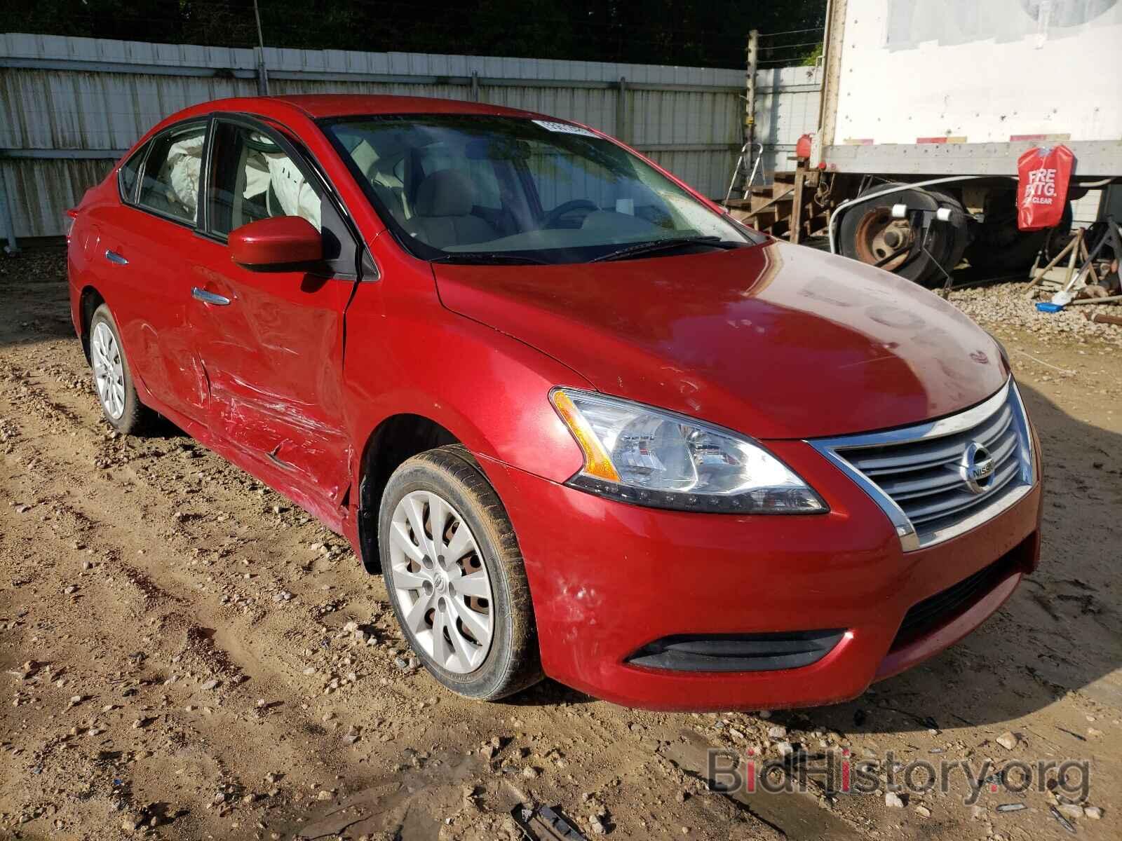 Photo 3N1AB7AP3EL677642 - NISSAN SENTRA 2014