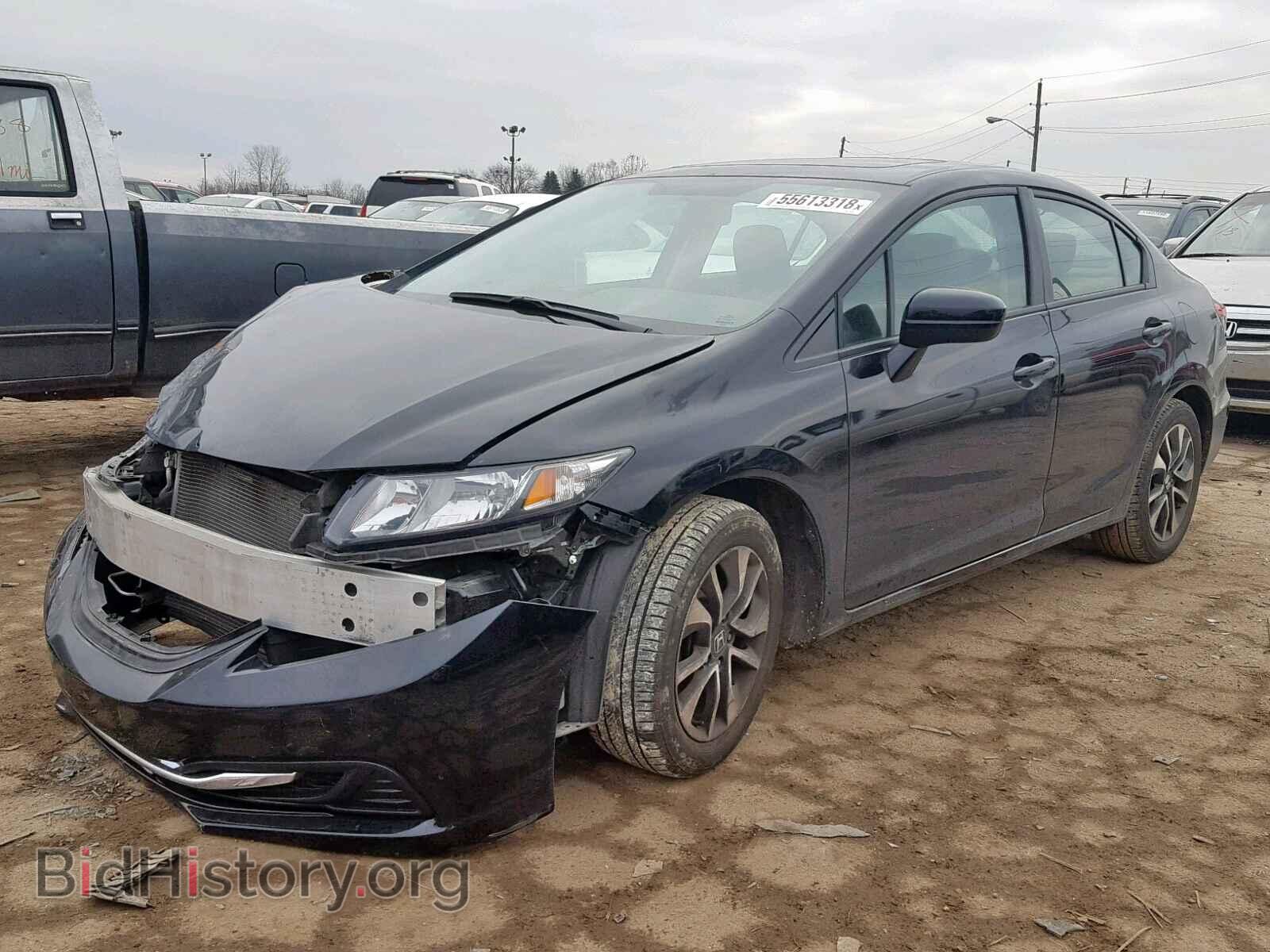 2014 HONDA CIVIC - VIN: 2HGFB2F82EH538510 - Фото 2