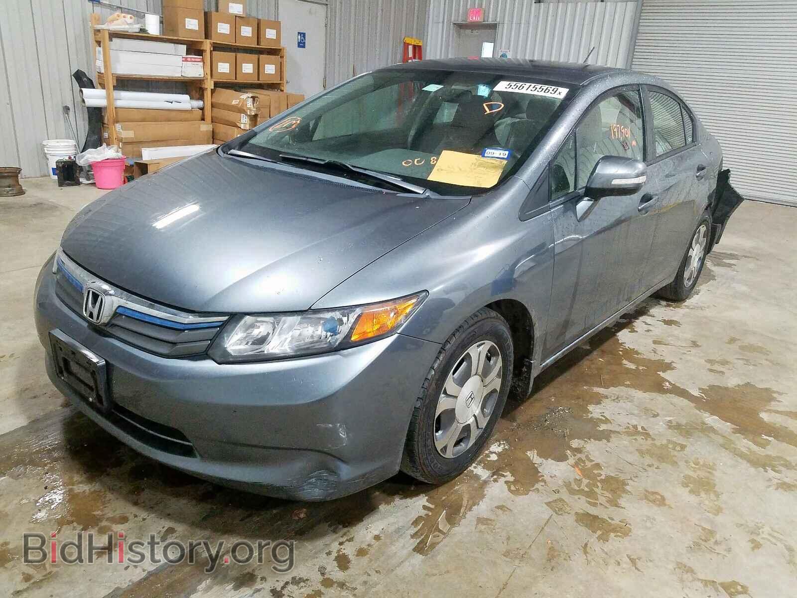 2012 HONDA CIVIC - VIN: JHMFB4F20CS008241 - Фото 2