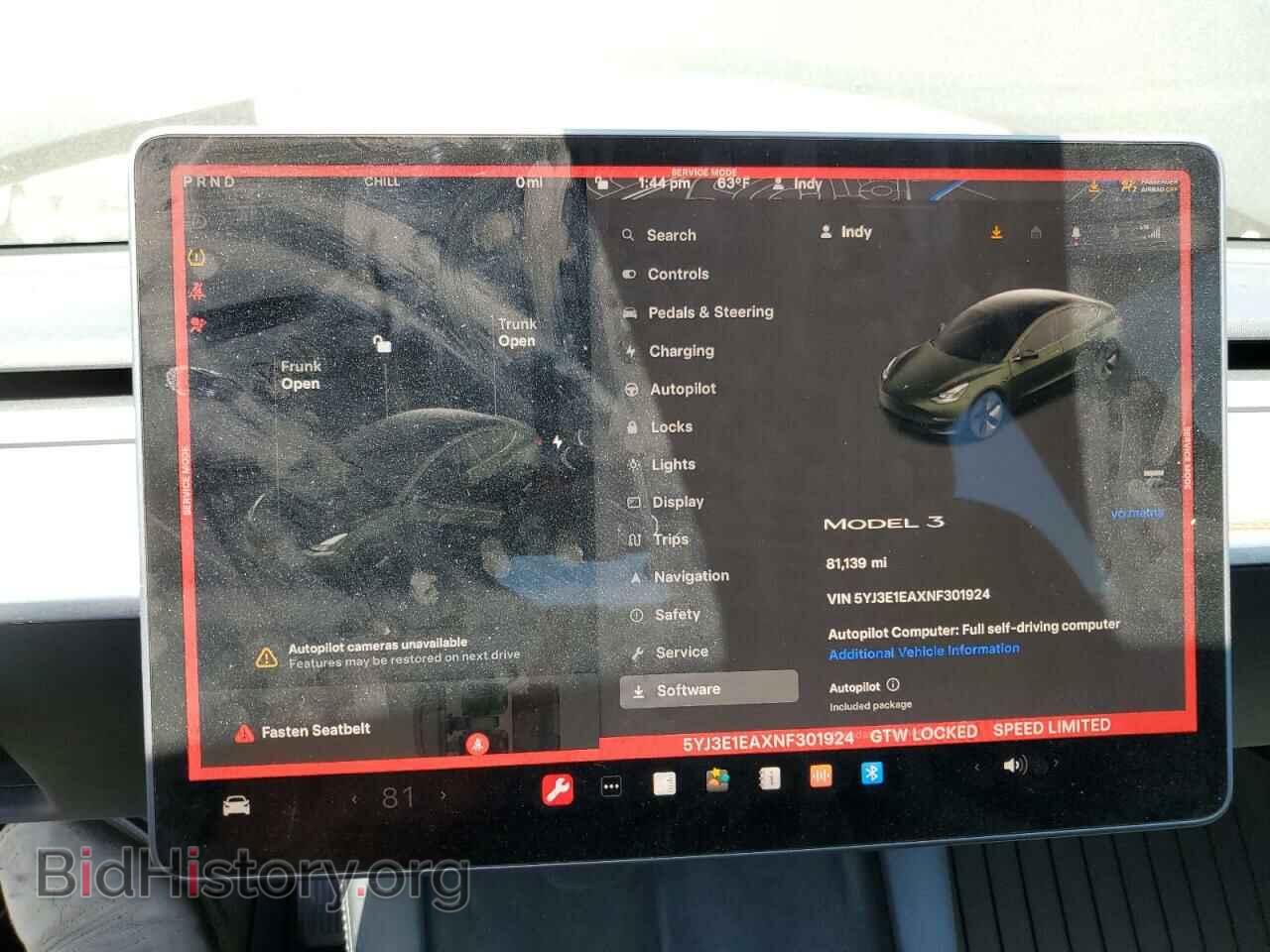 2022 TESLA MODEL 3 - VIN: 5YJ3E1EAXNF301924 - Фото 9