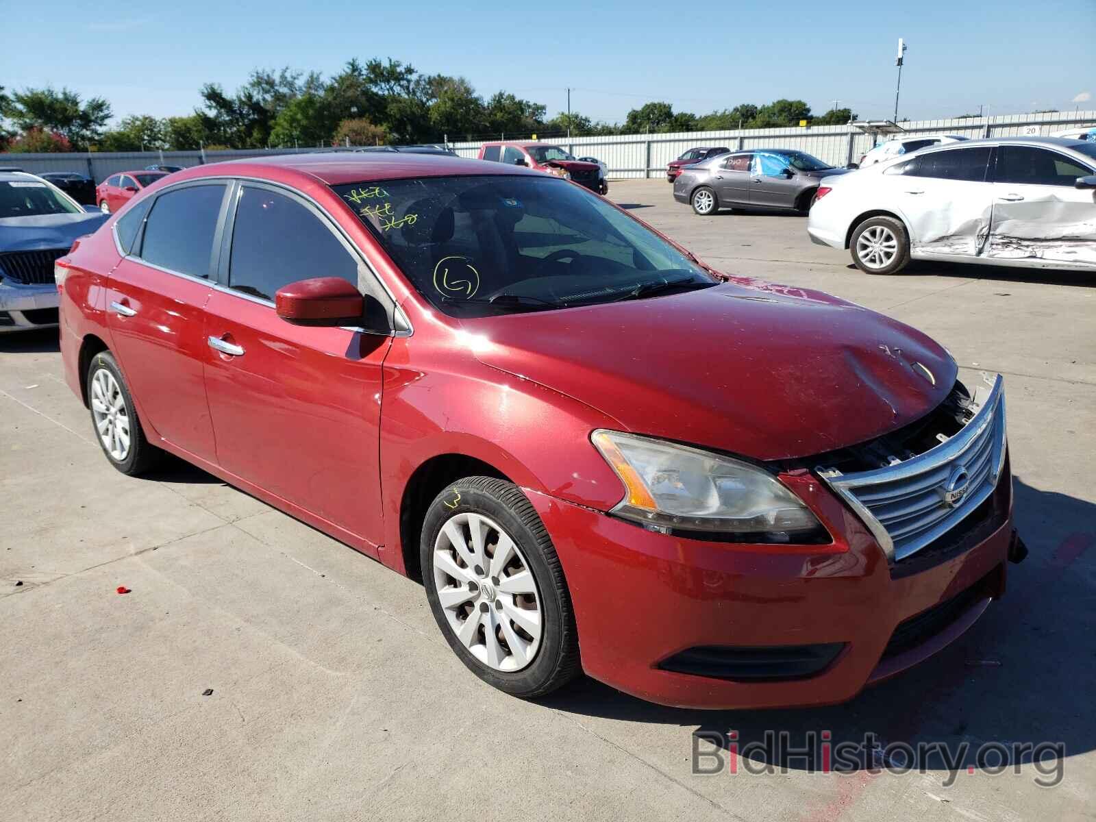 Photo 3N1AB7AP9EL608731 - NISSAN SENTRA 2014