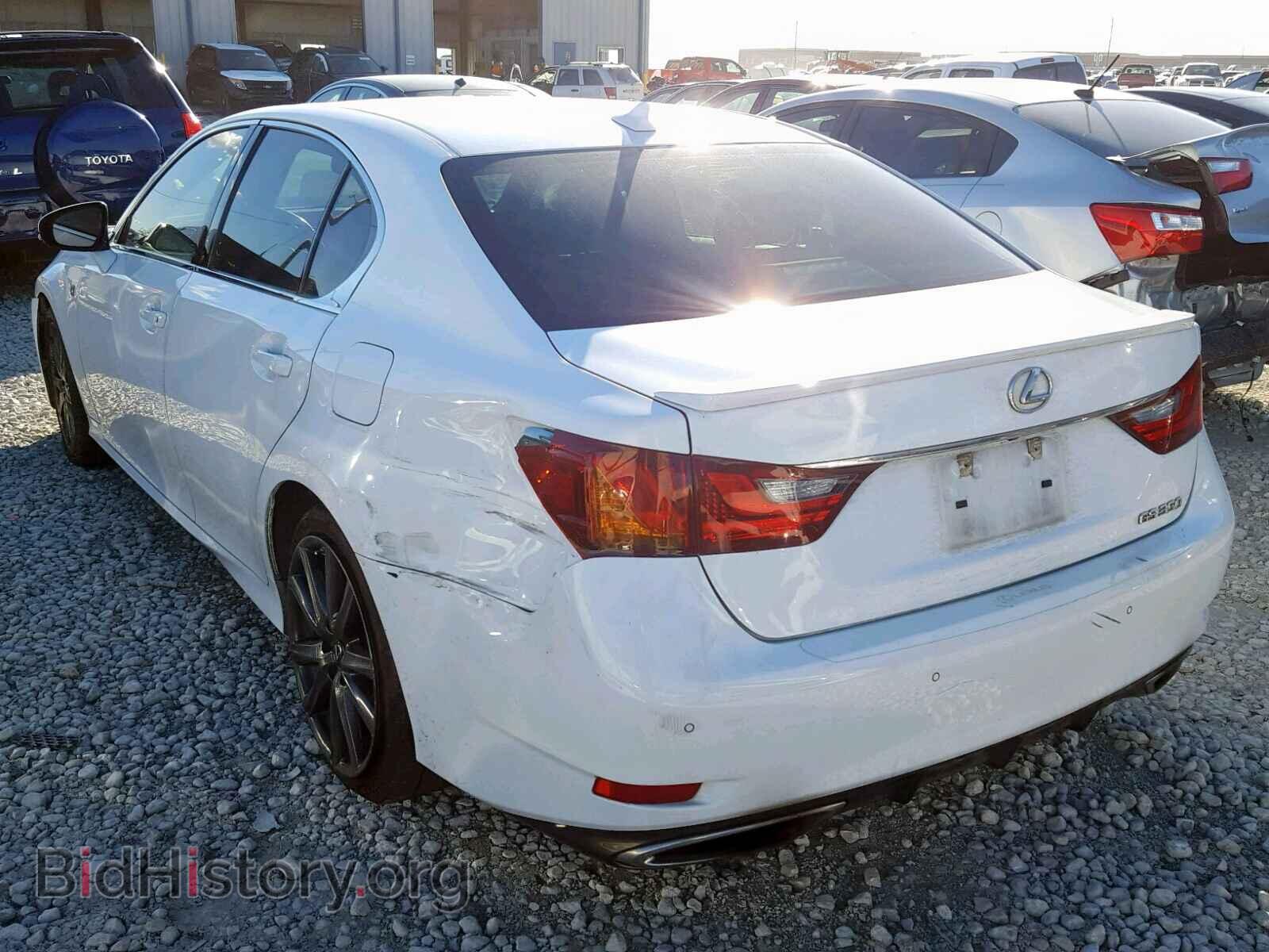 2014 LEXUS GS350 - VIN: JTHBE1BL6E5034749 - Фото 3