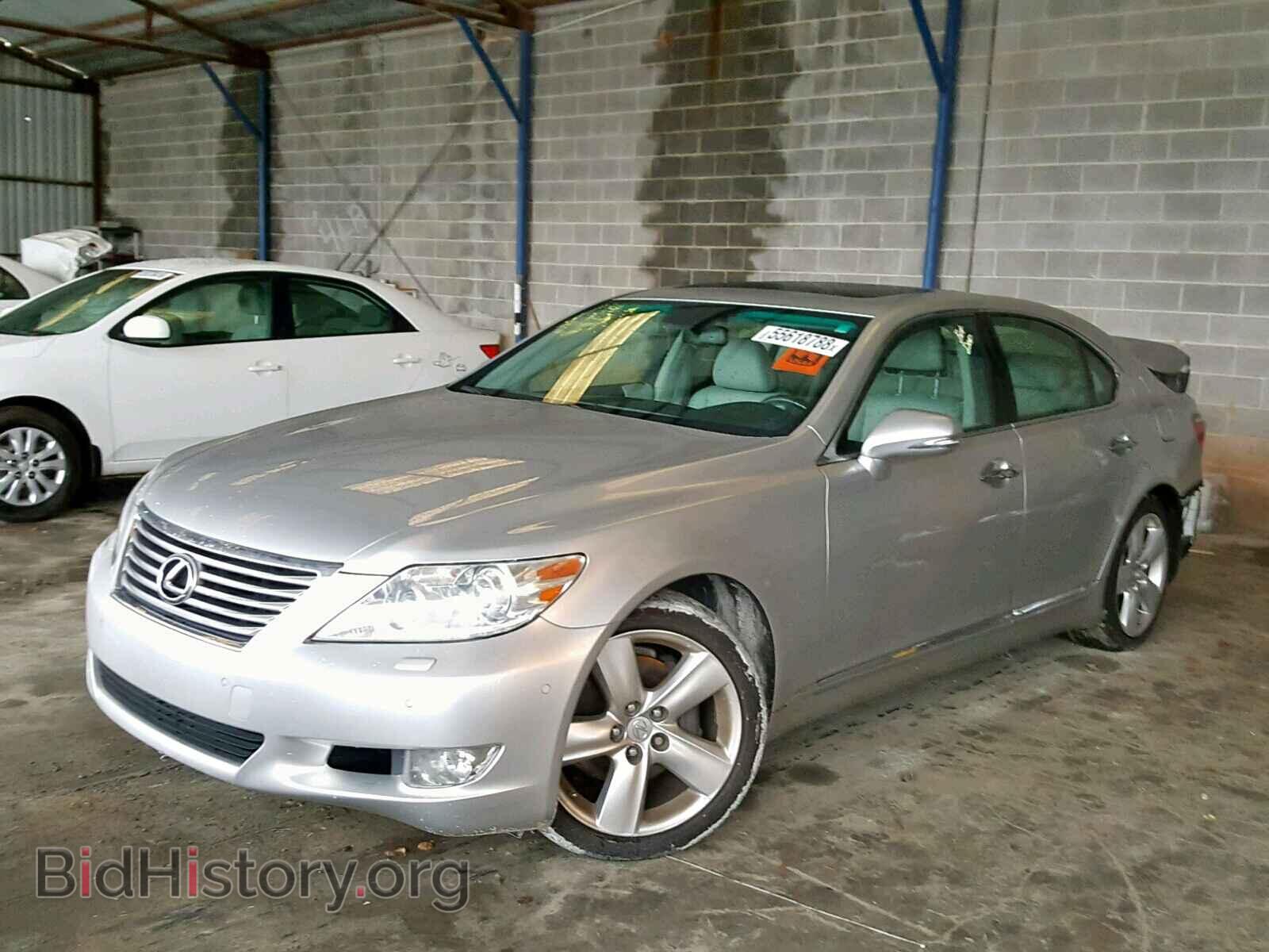 2010 LEXUS LS460 - VIN: JTHBL5EF9A5100529 - Фото 2