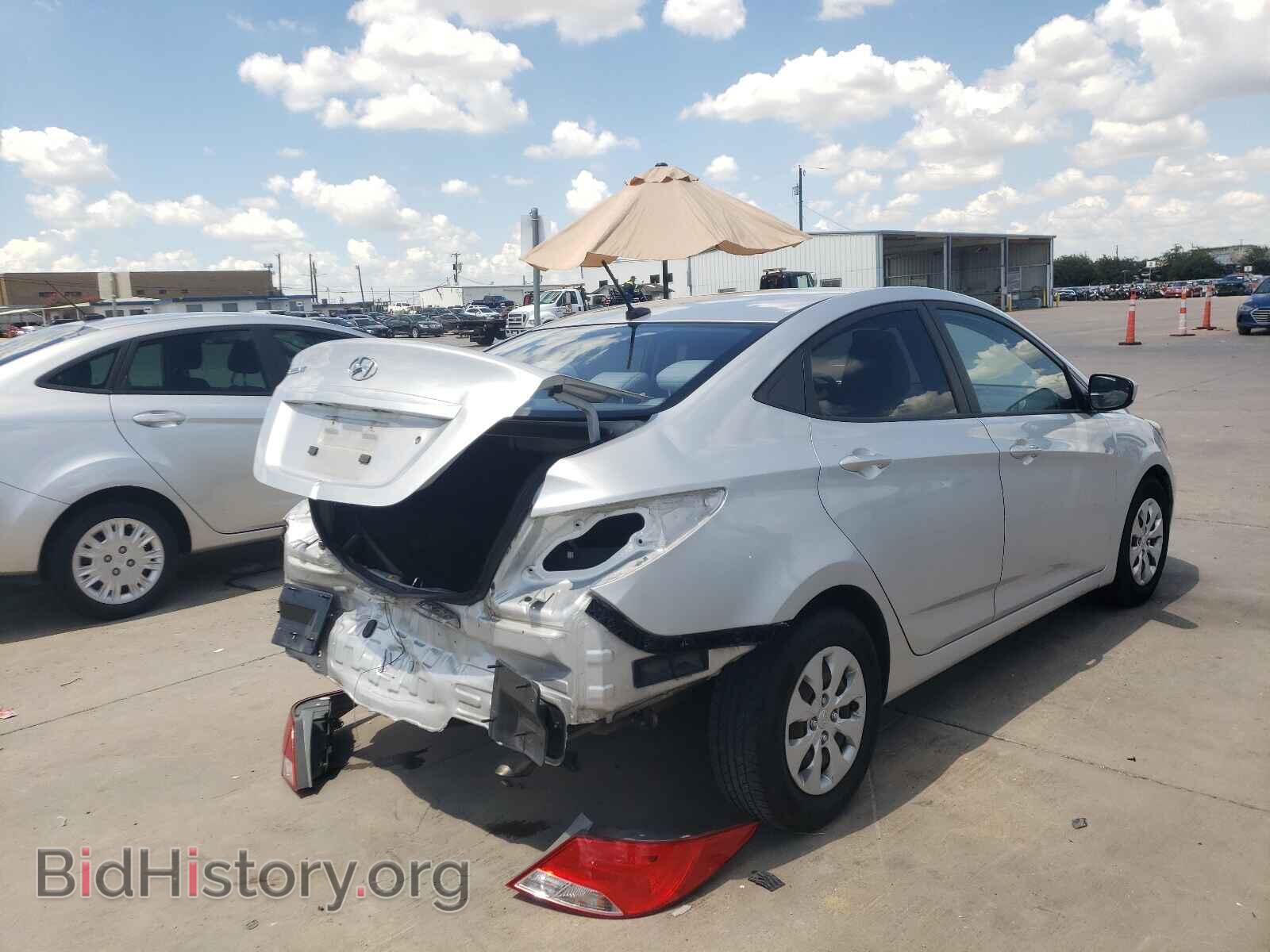 2015 HYUNDAI ACCENT - VIN: KMHCT4AE6FU806444 - Фото 4