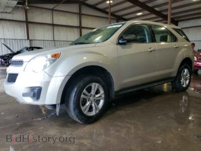 2015 Chevrolet EQUINOX LS, gold — VIN 1GNFLEEK2FZ128244, Copart