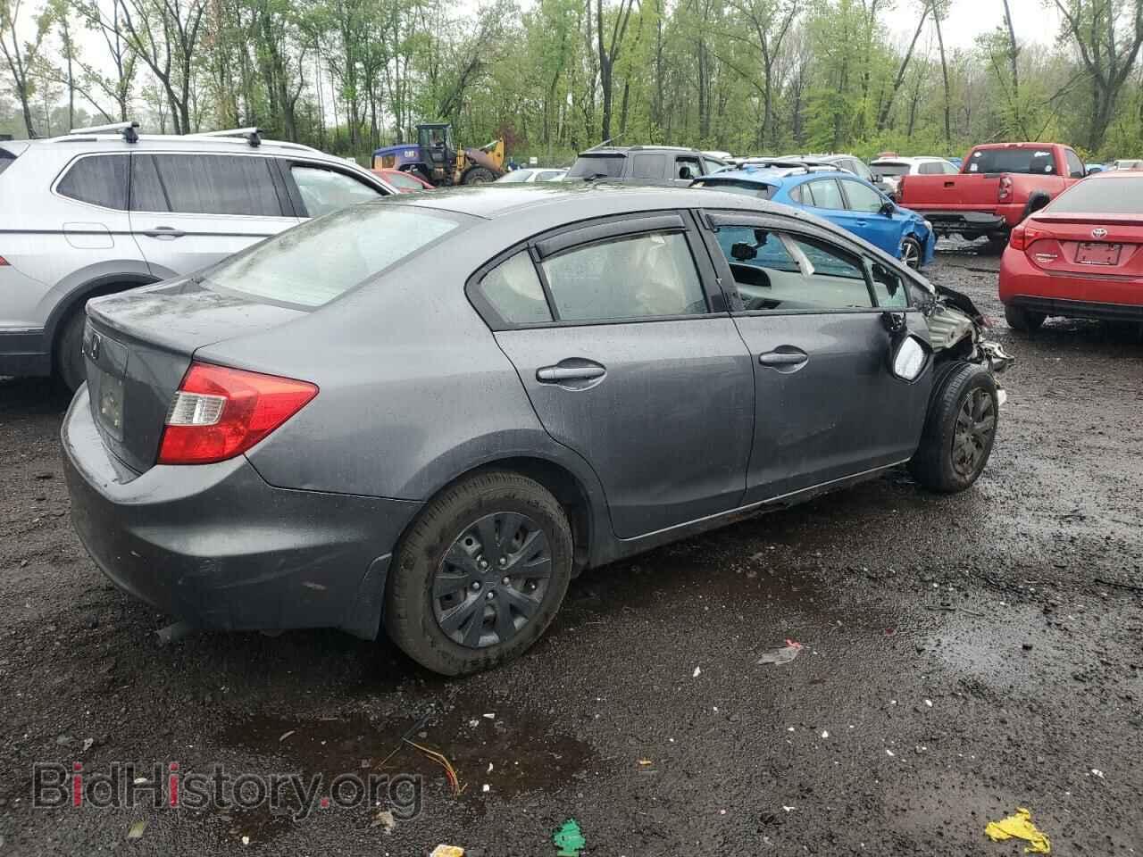 2012 HONDA CIVIC - VIN: 2HGFB2F50CH324733 - Фото 3