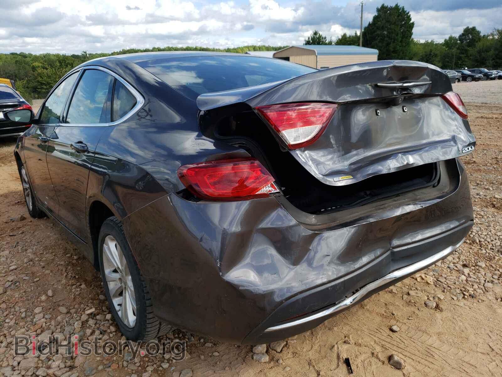 2016 CHRYSLER 200 - VIN: 1C3CCCAB9GN148283 - Фото 3