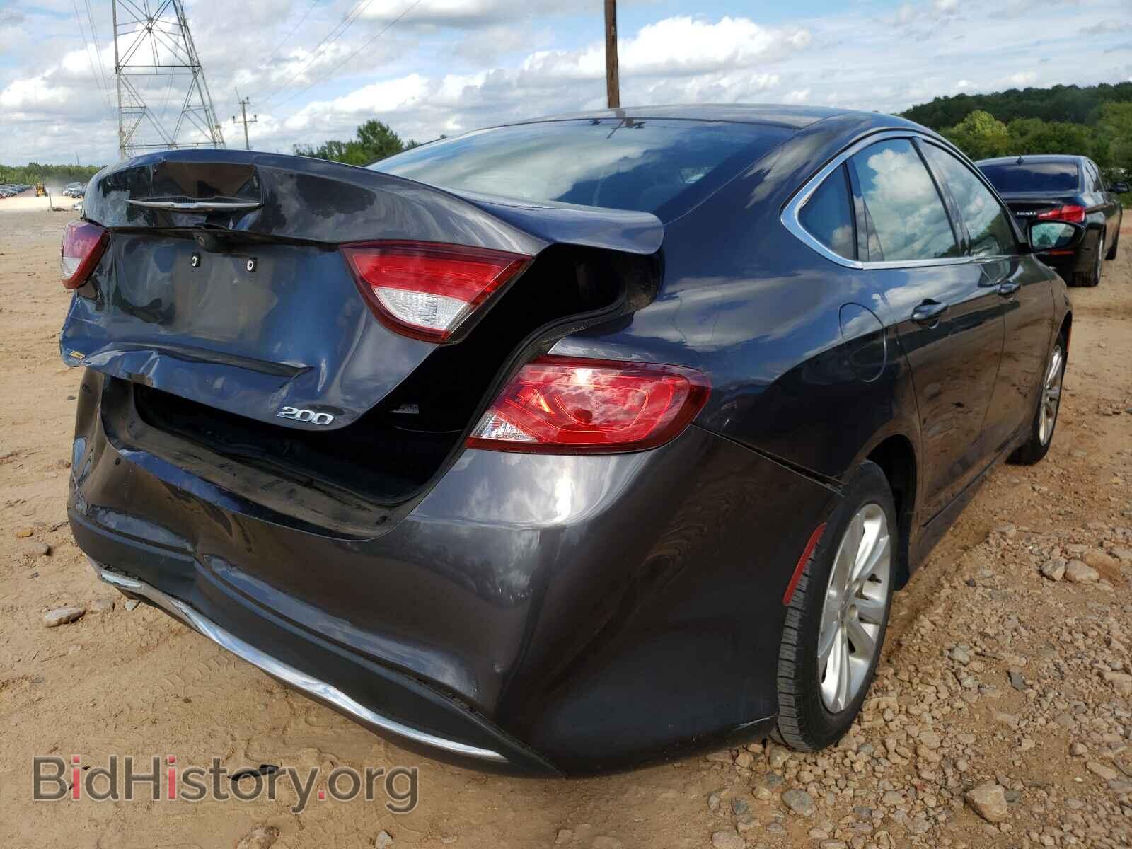 2016 CHRYSLER 200 - VIN: 1C3CCCAB9GN148283 - Фото 4