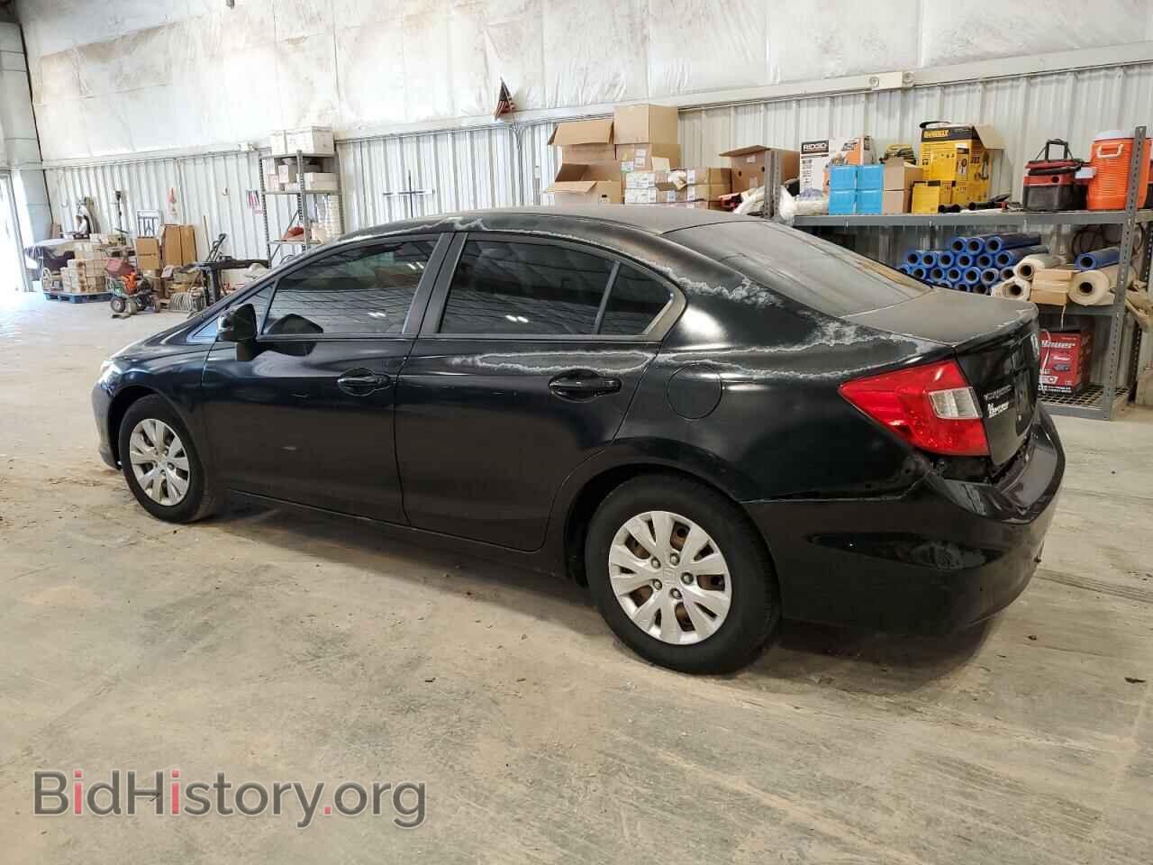 2012 HONDA CIVIC - VIN: 2HGFB2F52CH535819 - Фото 2