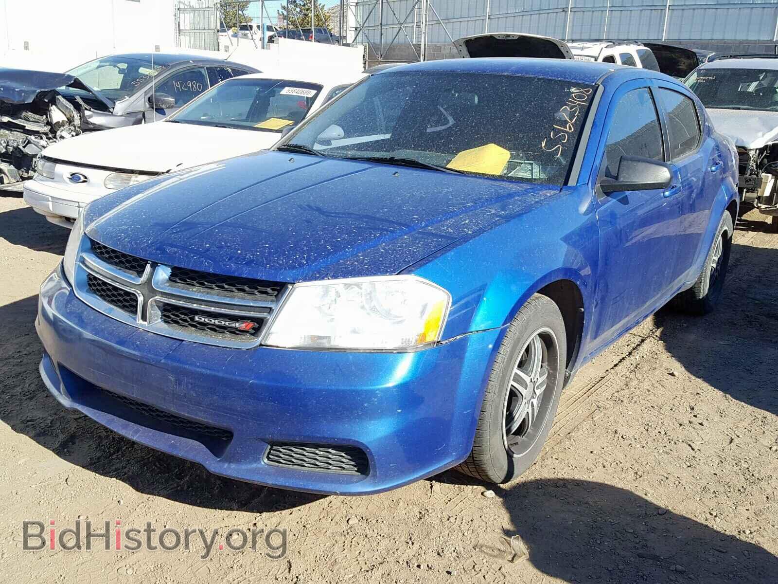 2013 DODGE AVENGER - VIN: 1C3CDZABXDN543889 - Фото 2