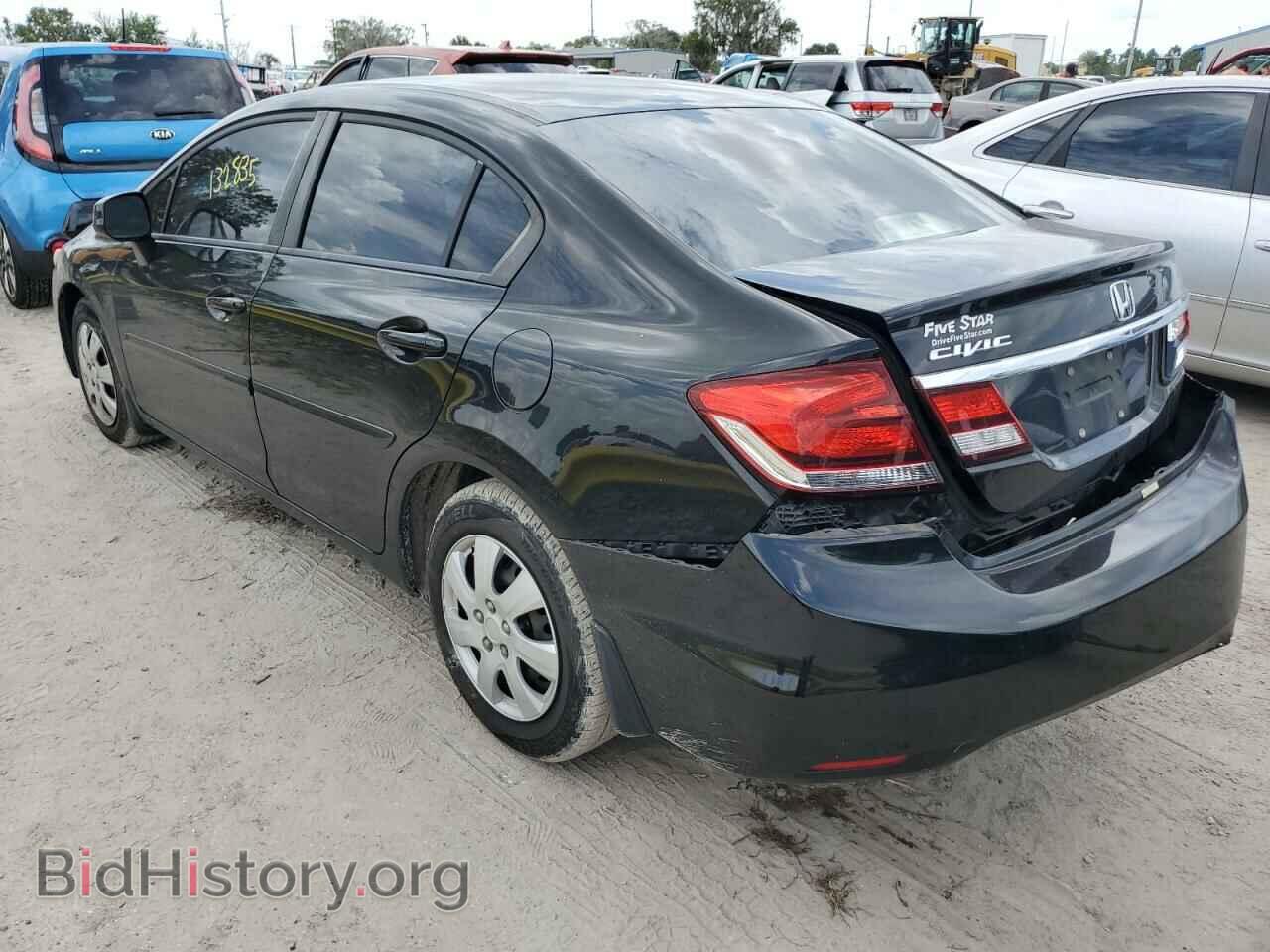 2013 HONDA CIVIC - VIN: 2HGFB2F55DH300008 - Фото 3